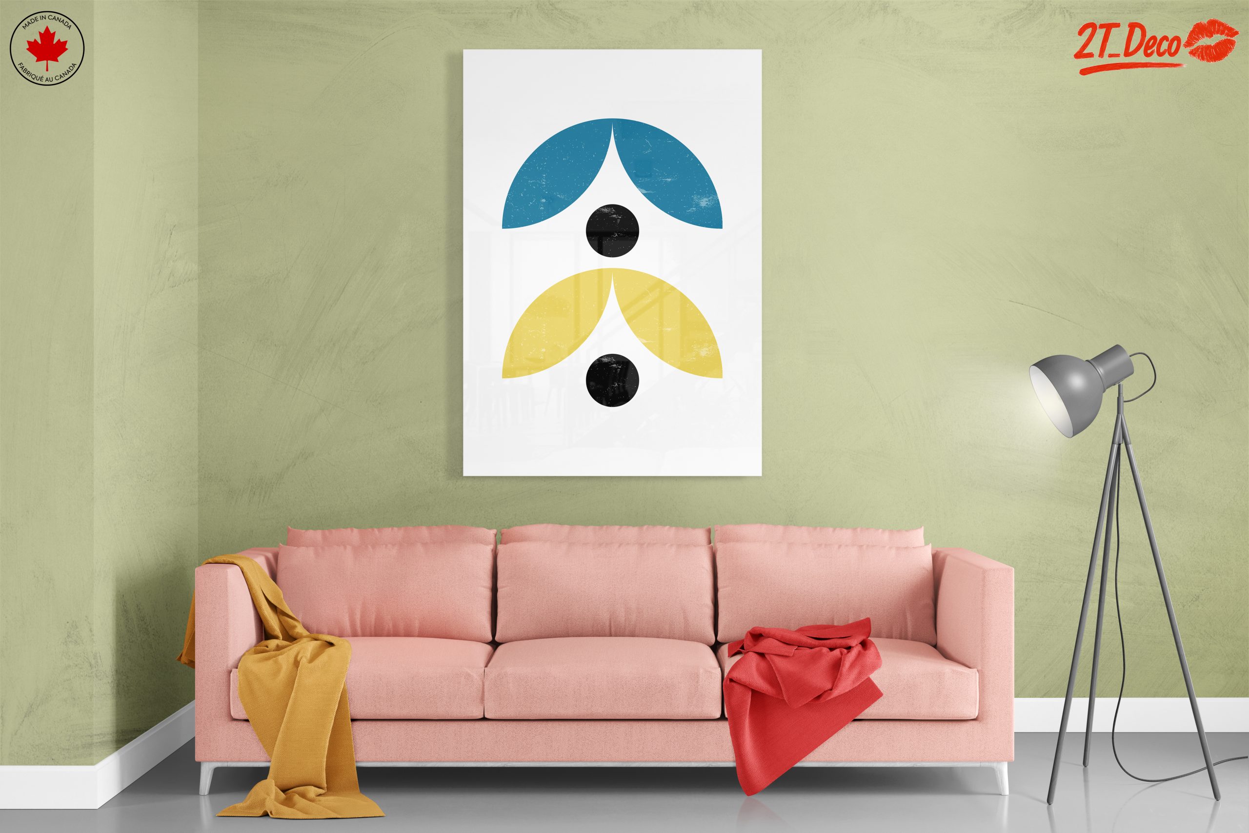 Geometric Abstract Art with Bold Shapes 4 - Image 7