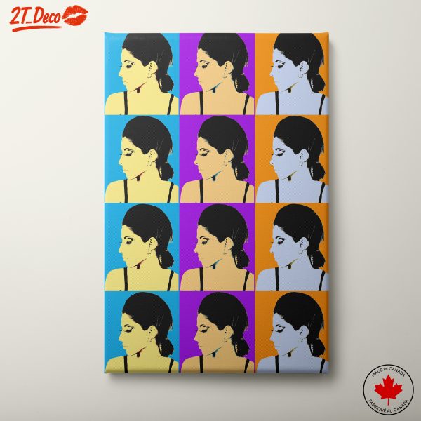 Colorful Contemporary Portrait Artwork