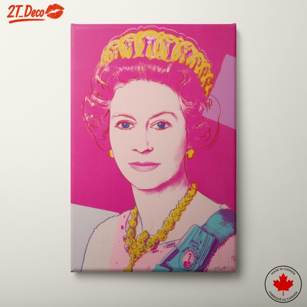 Queen Elizabeth II Pop Art Portrait