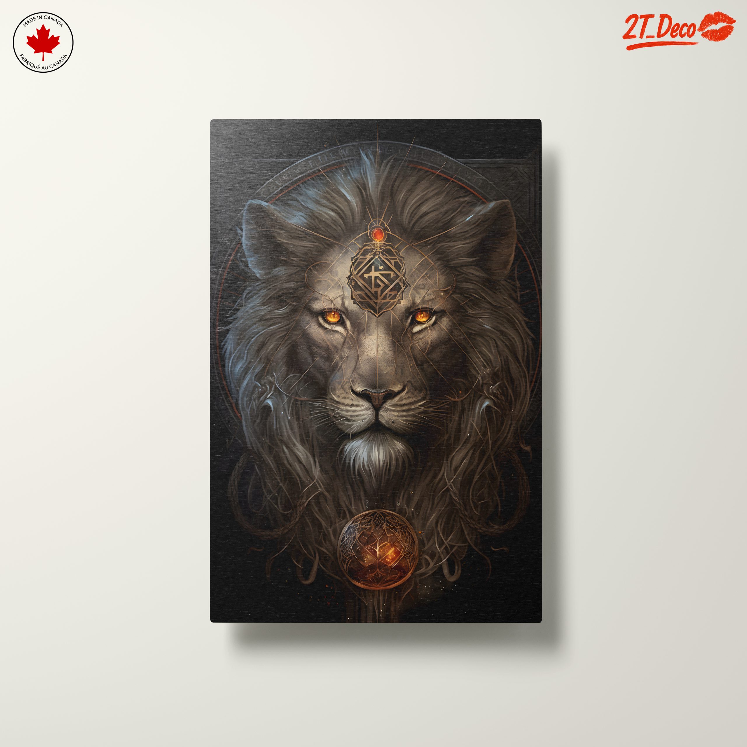 Majestic Lion Art with Intricate Details - Image 10