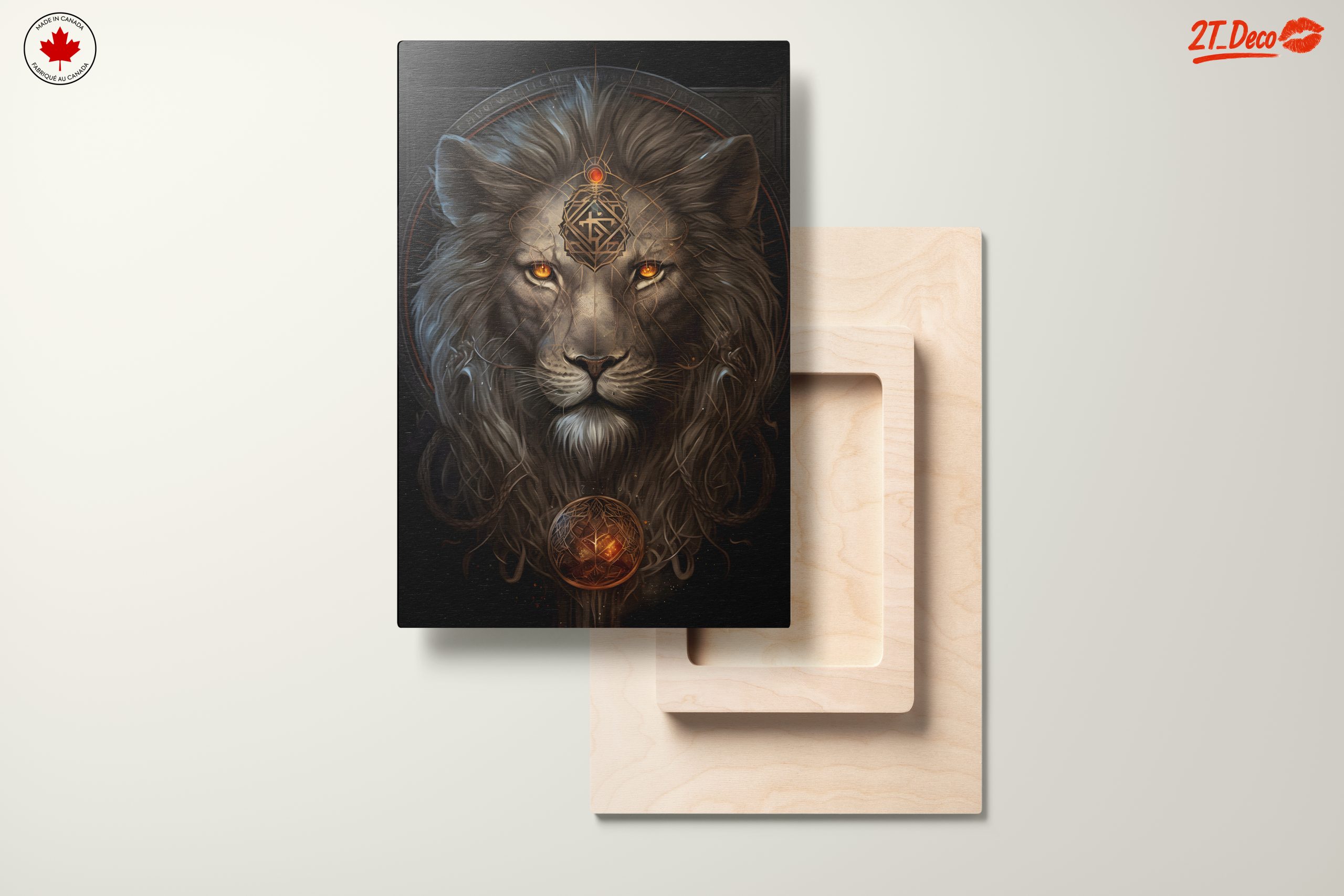 Majestic Lion Art with Intricate Details - Image 11