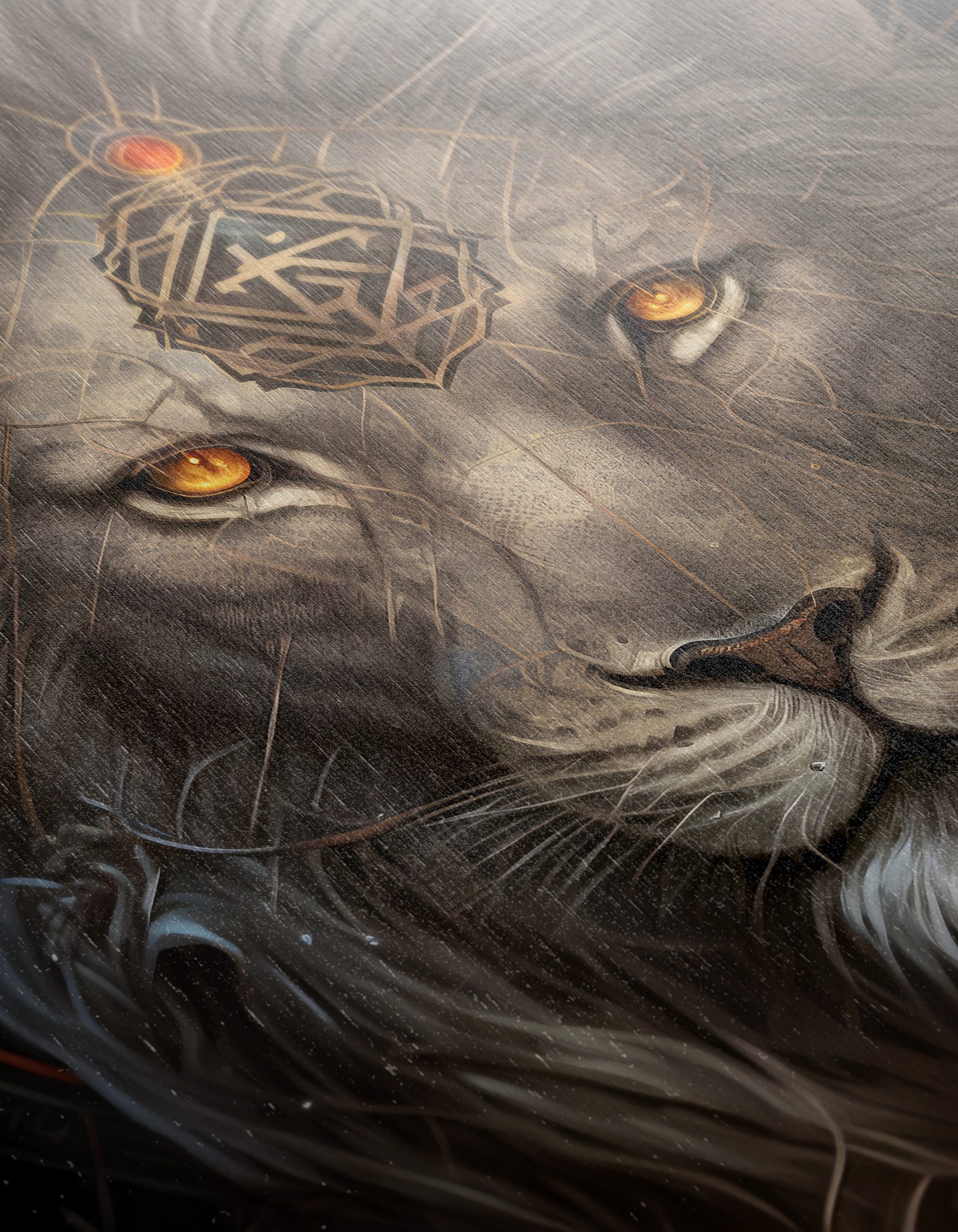 Majestic Lion Art with Intricate Details - Image 12
