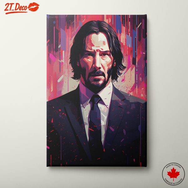 Stylized Character Portrait in Modern Art Style