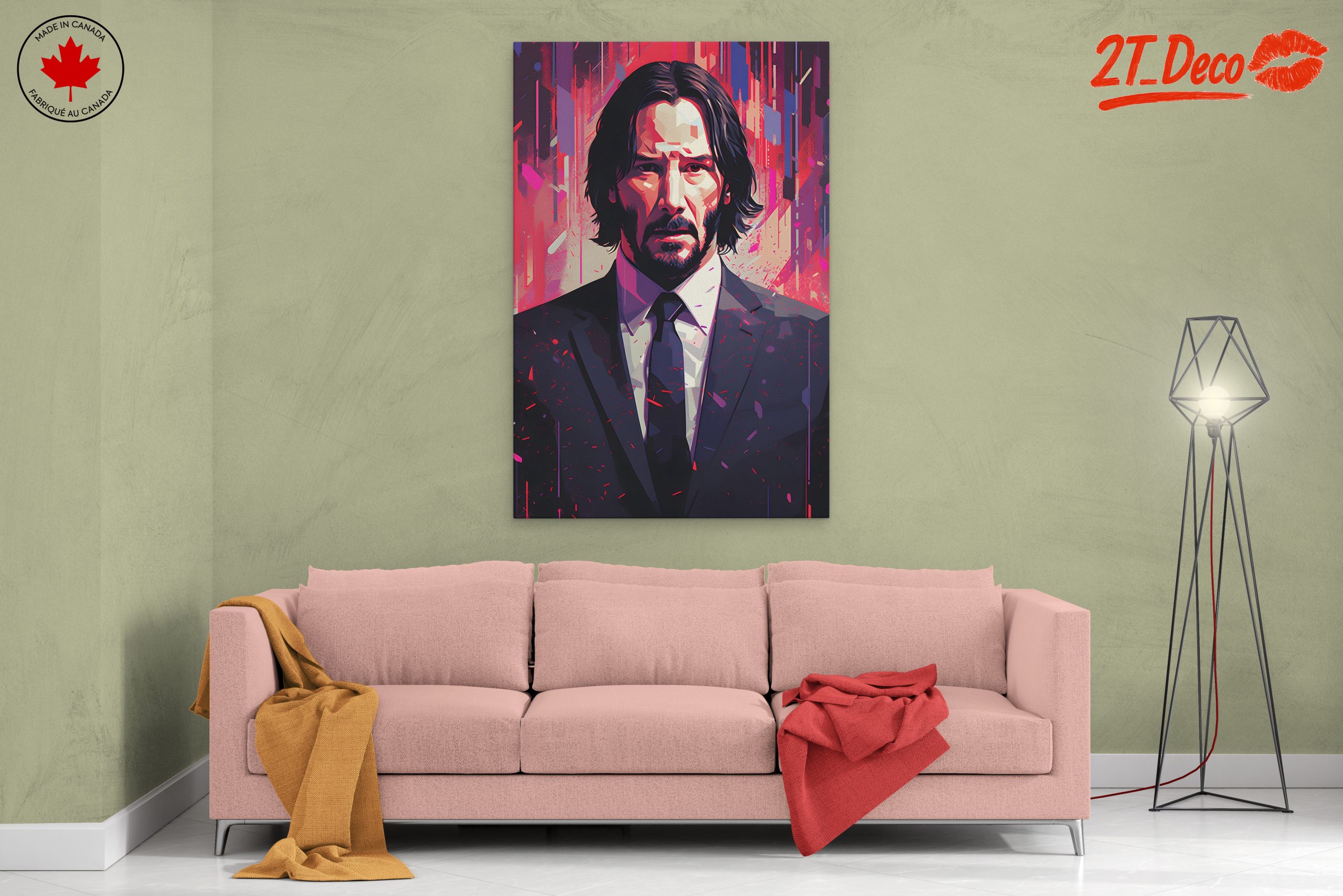 Stylized Character Portrait in Modern Art Style - Image 2
