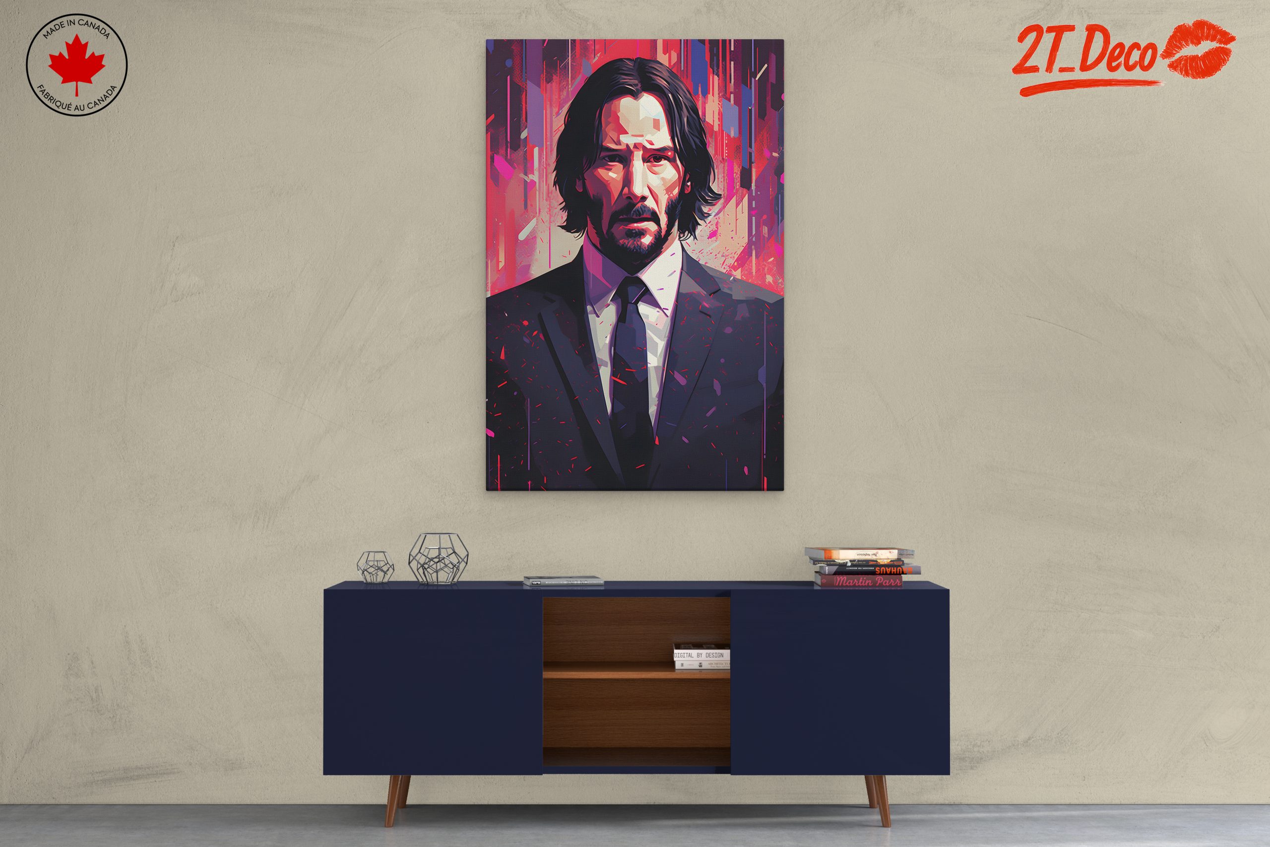 Stylized Character Portrait in Modern Art Style - Image 3