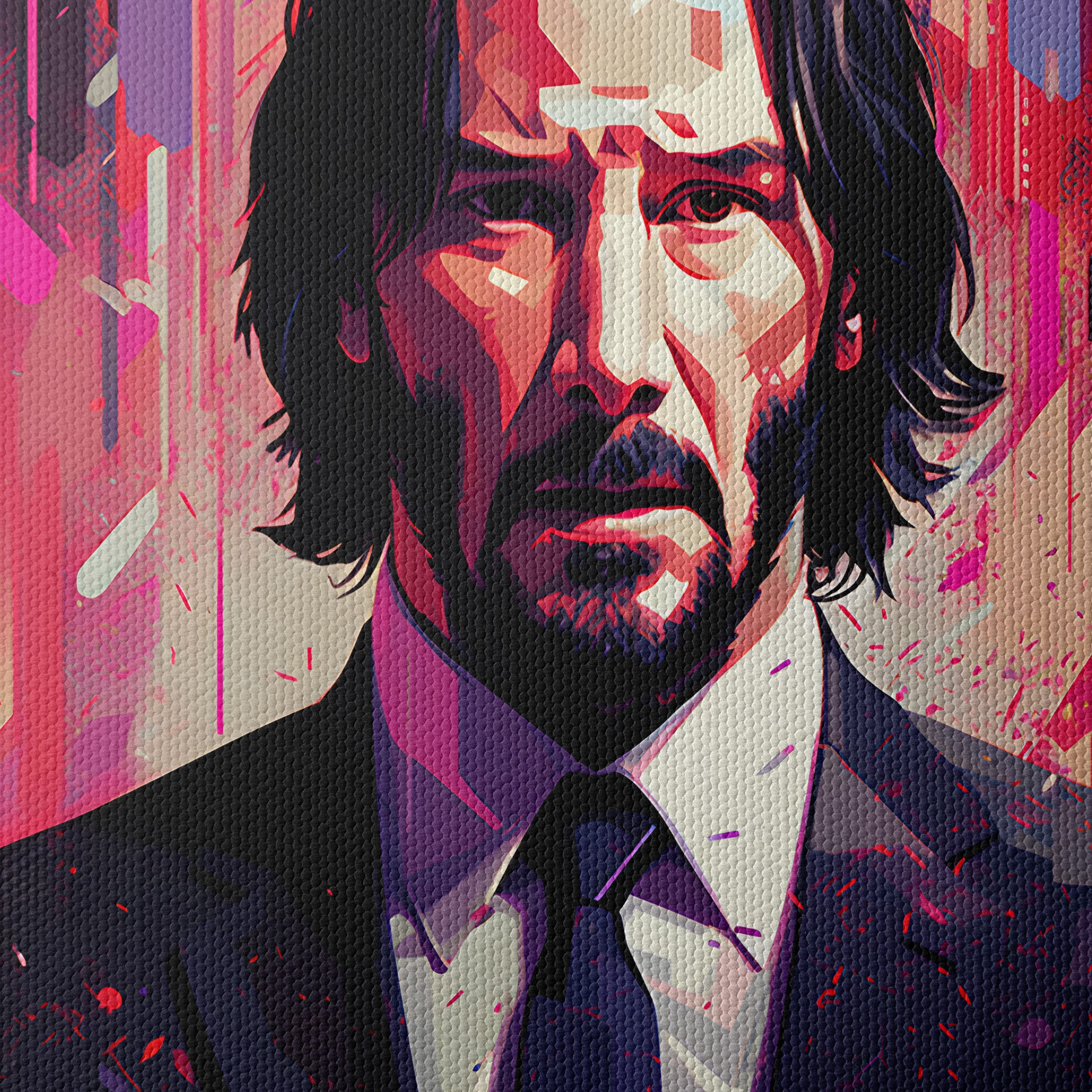Stylized Character Portrait in Modern Art Style - Image 4
