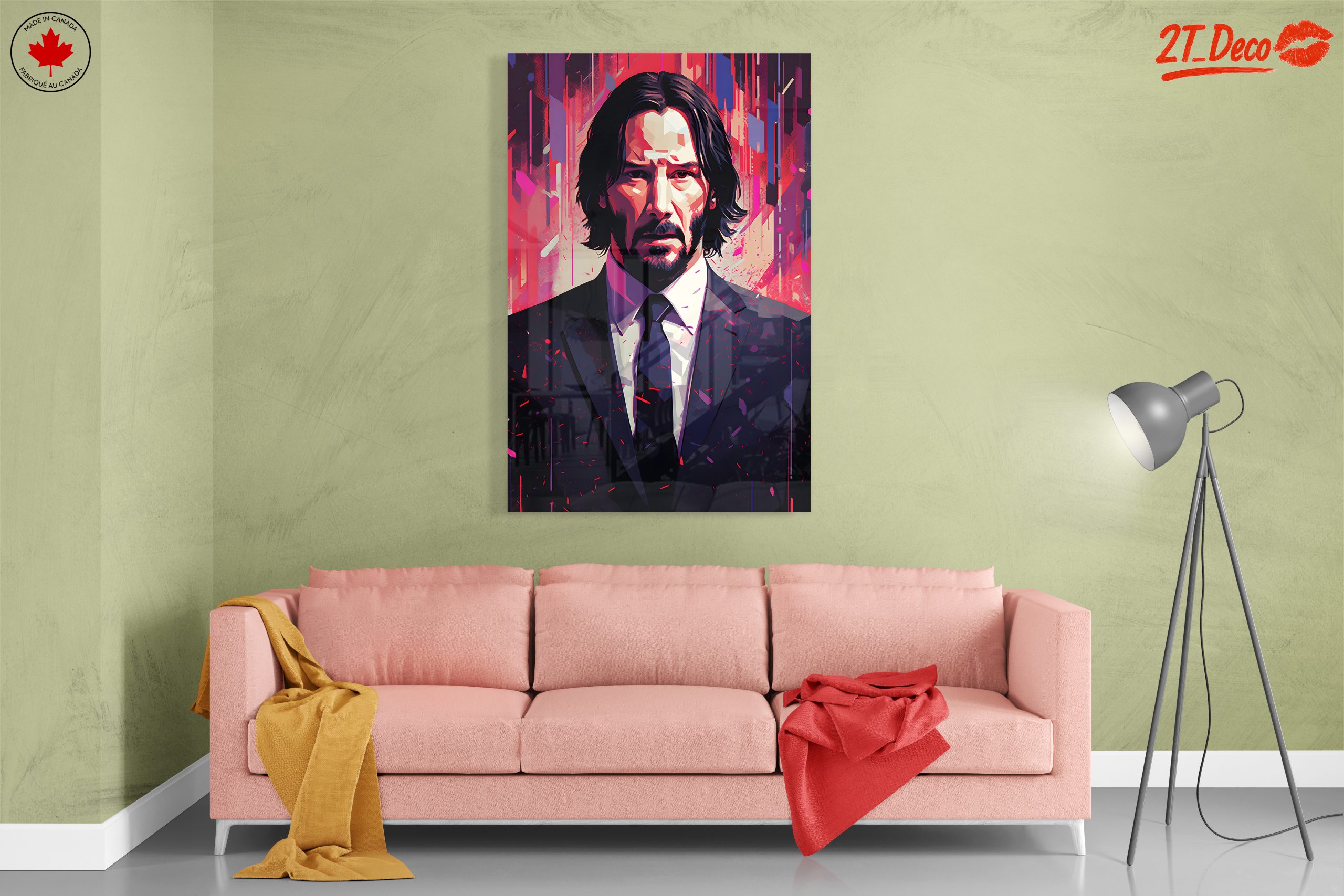 Stylized Character Portrait in Modern Art Style - Image 7