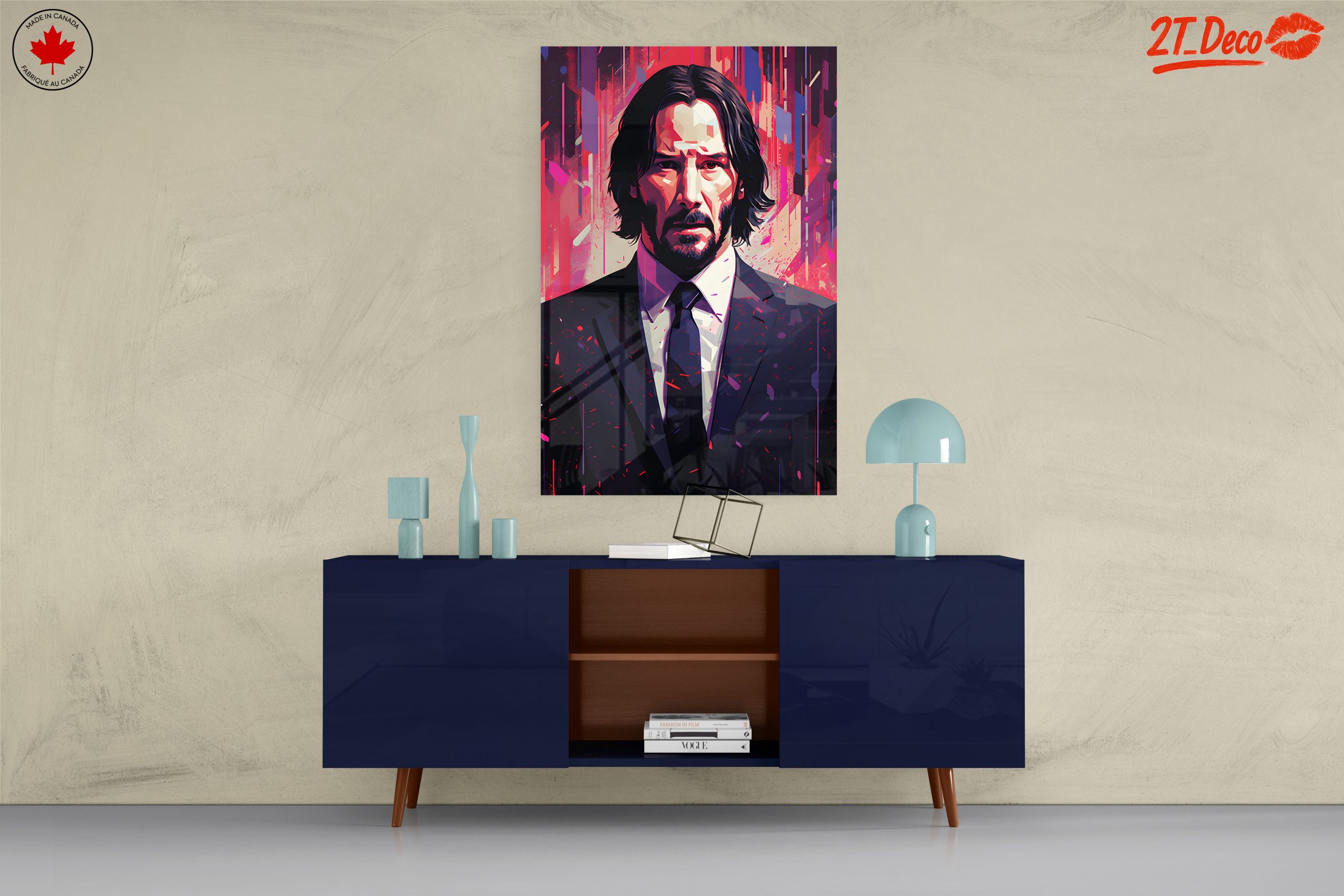 Stylized Character Portrait in Modern Art Style - Image 8