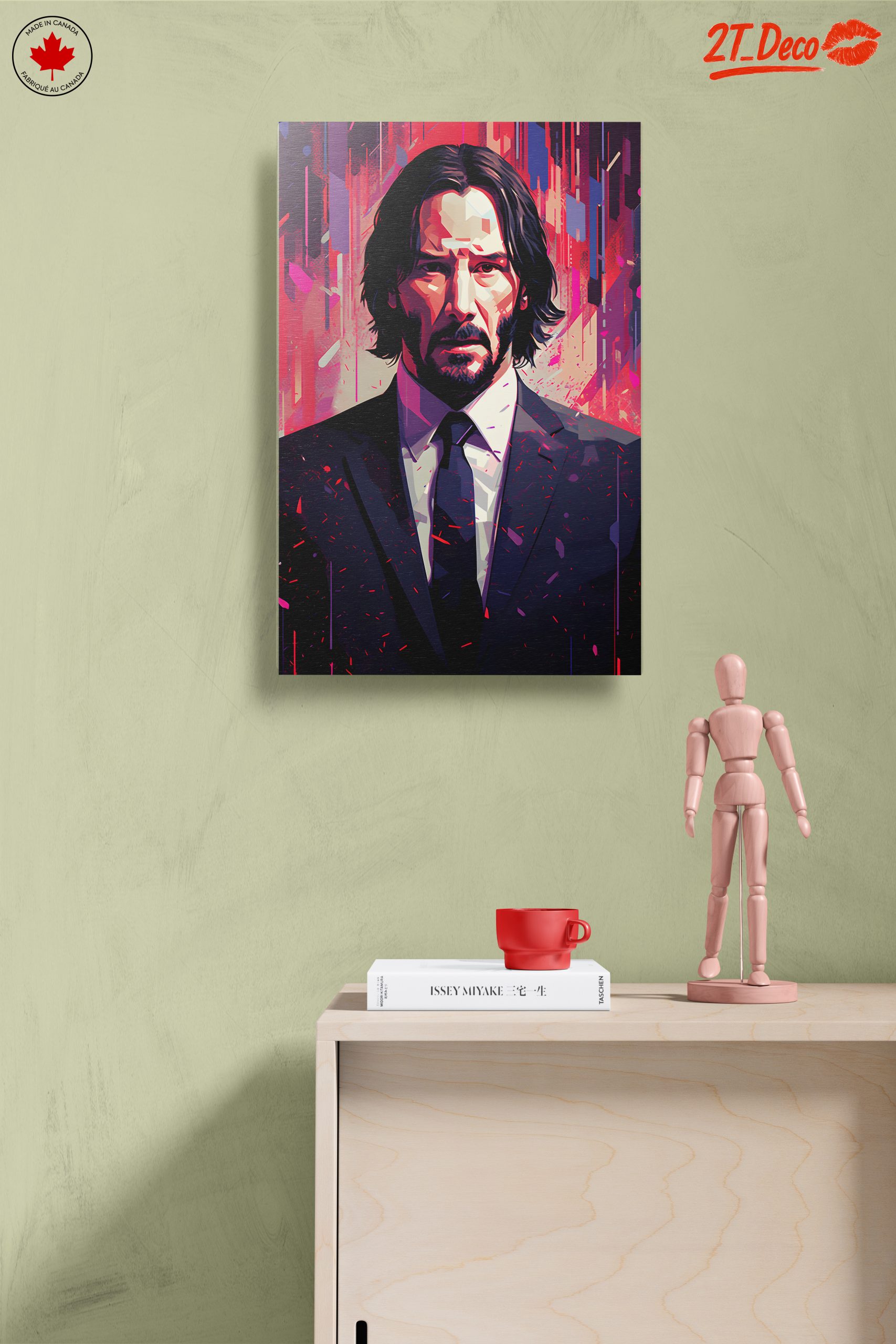 Stylized Character Portrait in Modern Art Style - Image 14