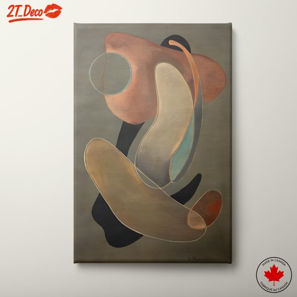 Elegant Abstract Composition for Modern Spaces