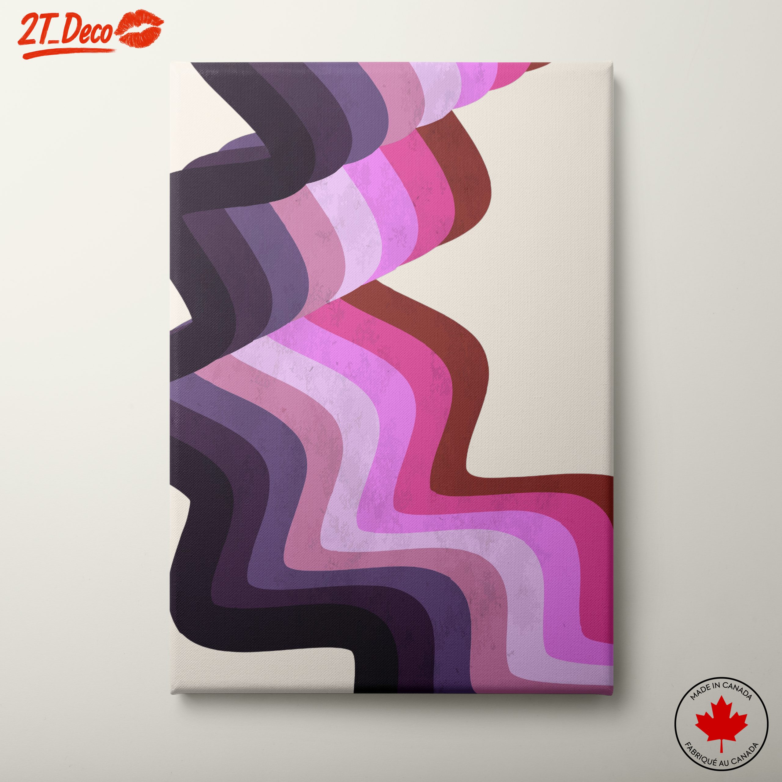 Colorful Abstract Interior Design Wall Art
