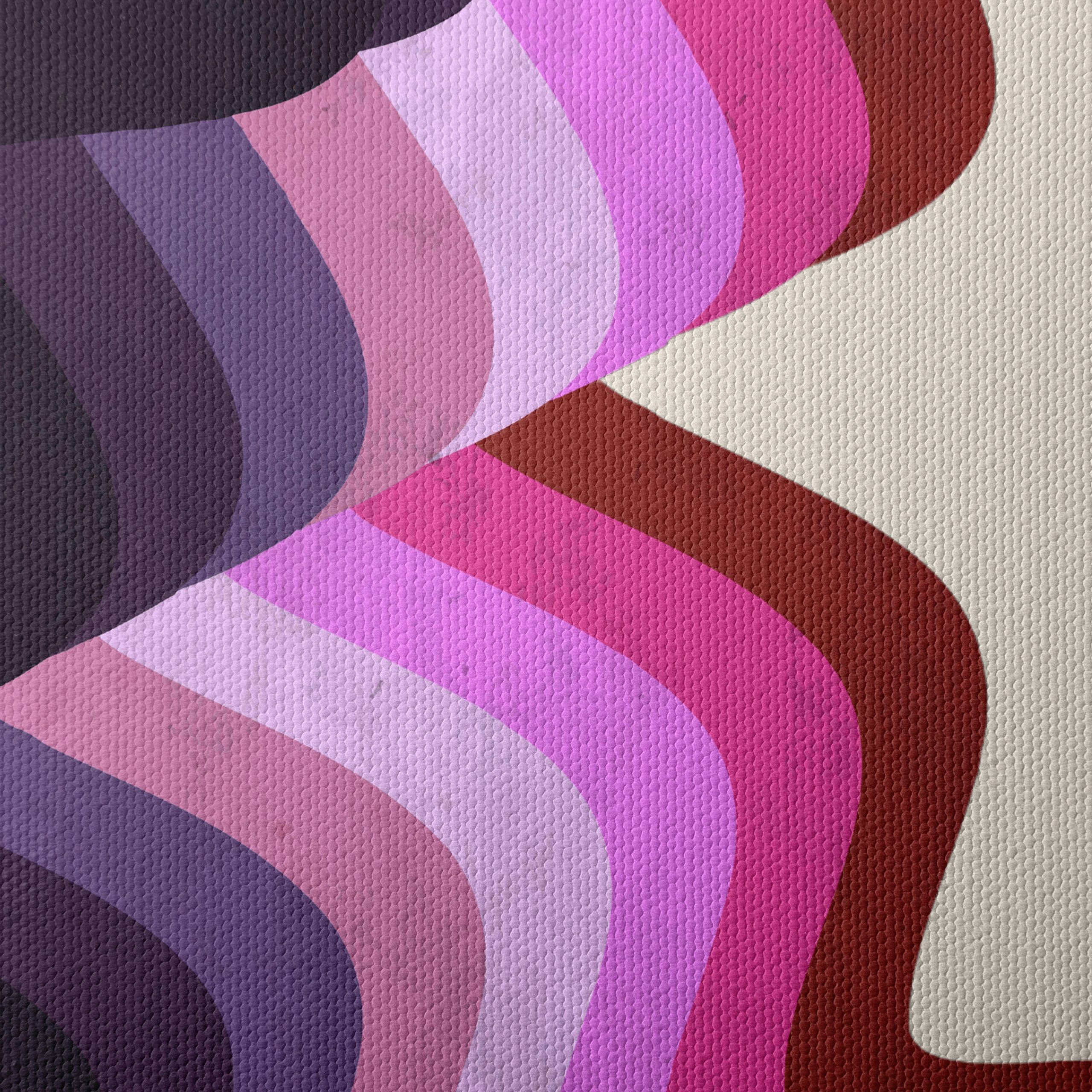 Colorful Abstract Interior Design Wall Art - Image 4