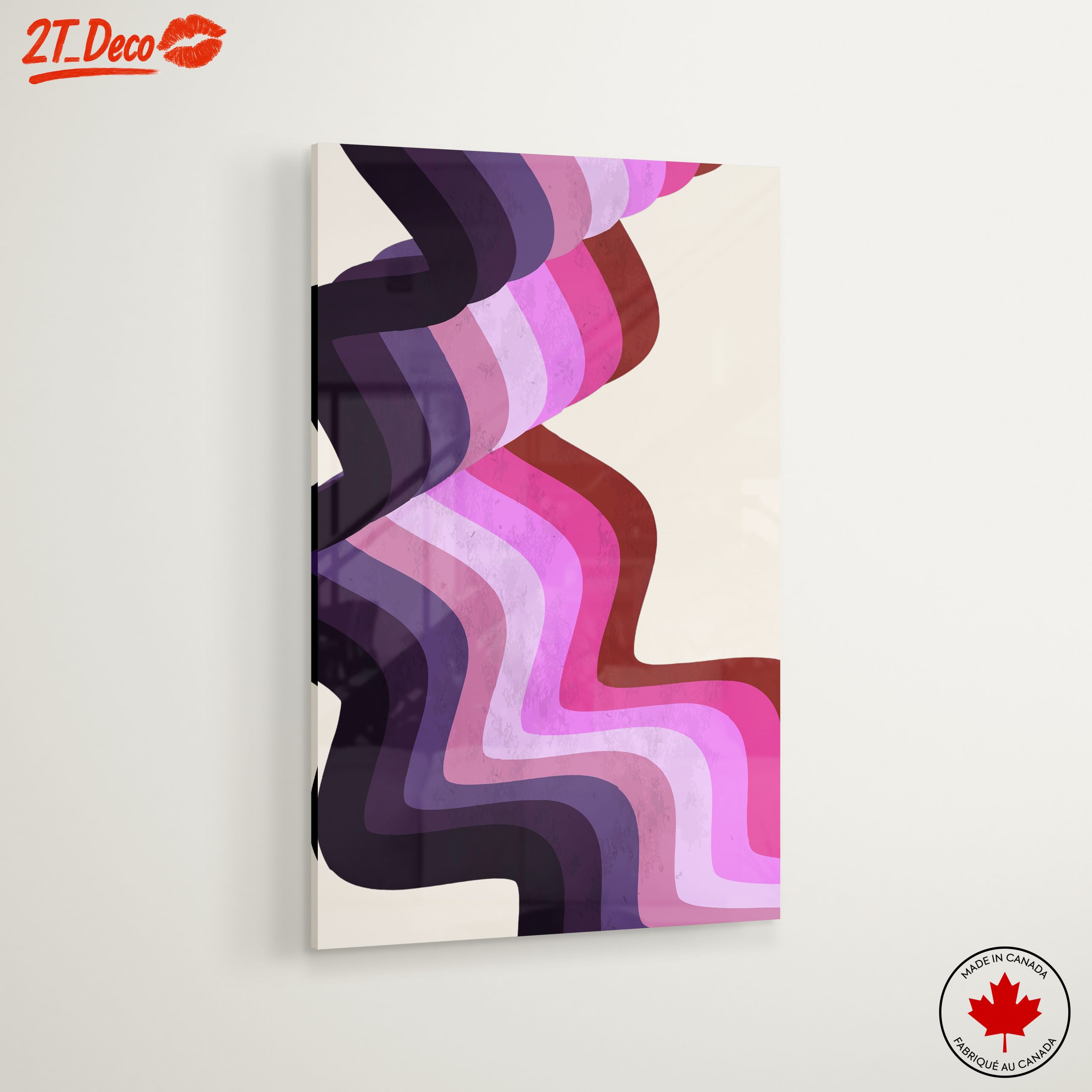 Colorful Abstract Interior Design Wall Art - Image 6