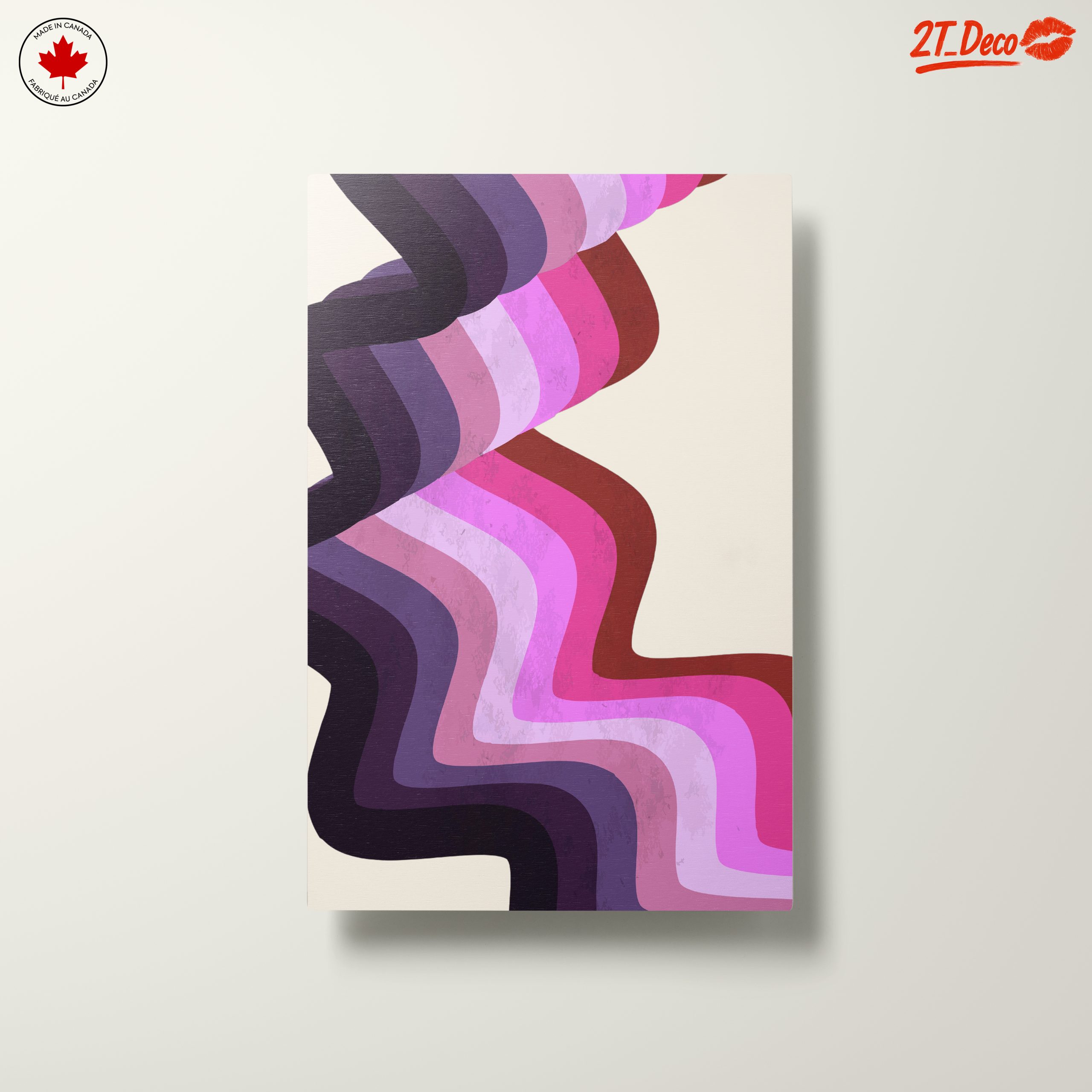 Colorful Abstract Interior Design Wall Art - Image 10