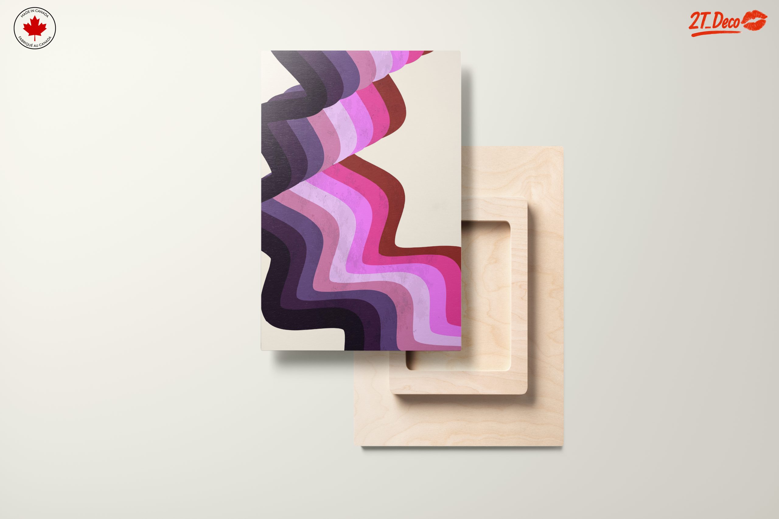 Colorful Abstract Interior Design Wall Art - Image 11