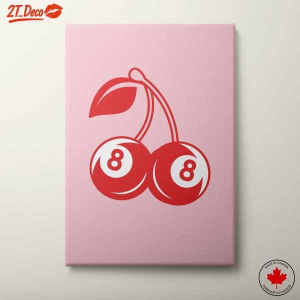 Playful Cherry Illustration with Fun Design