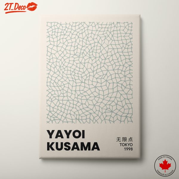 Contemporary Abstract Design by Yayoi Kusama
