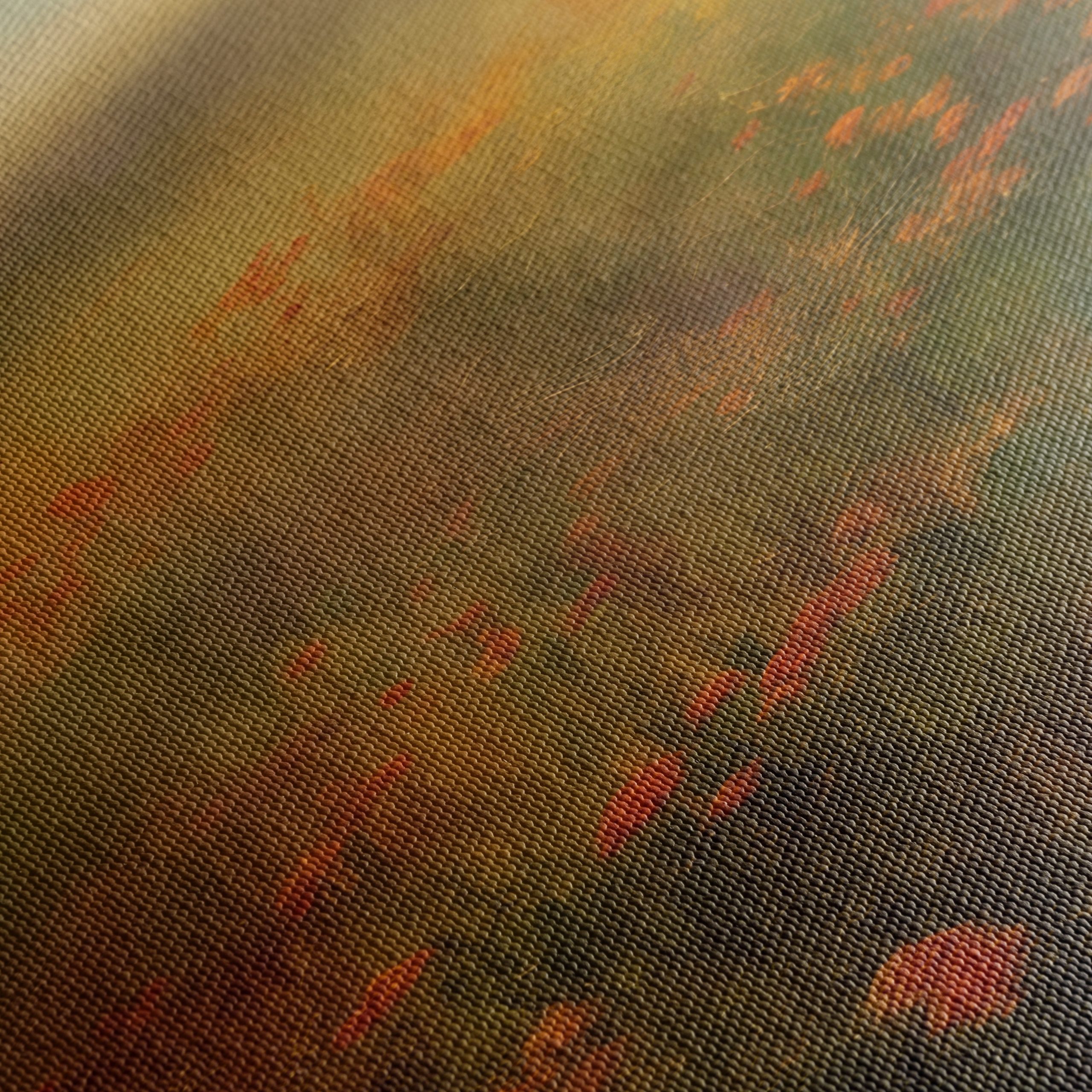 Vibrant Abstract Landscape with Flowers - Image 5