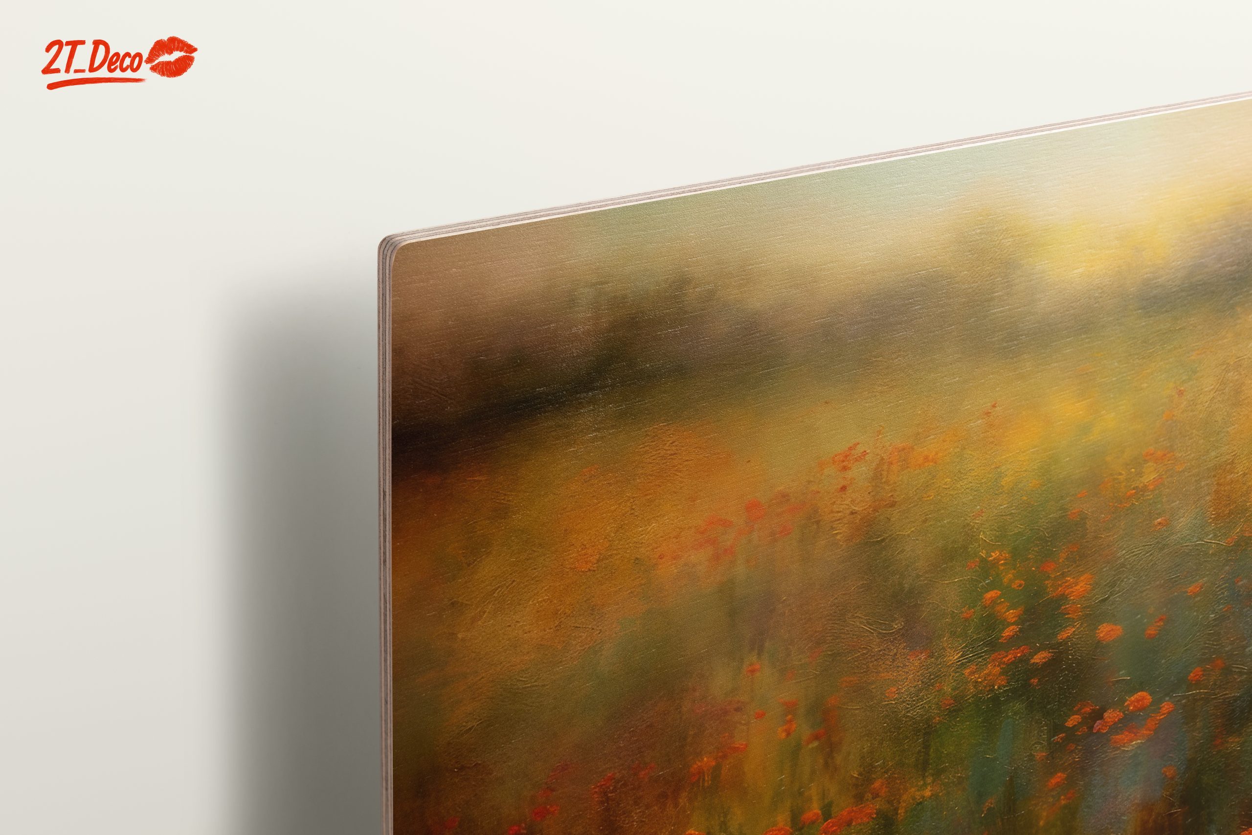 Vibrant Abstract Landscape with Flowers - Image 15