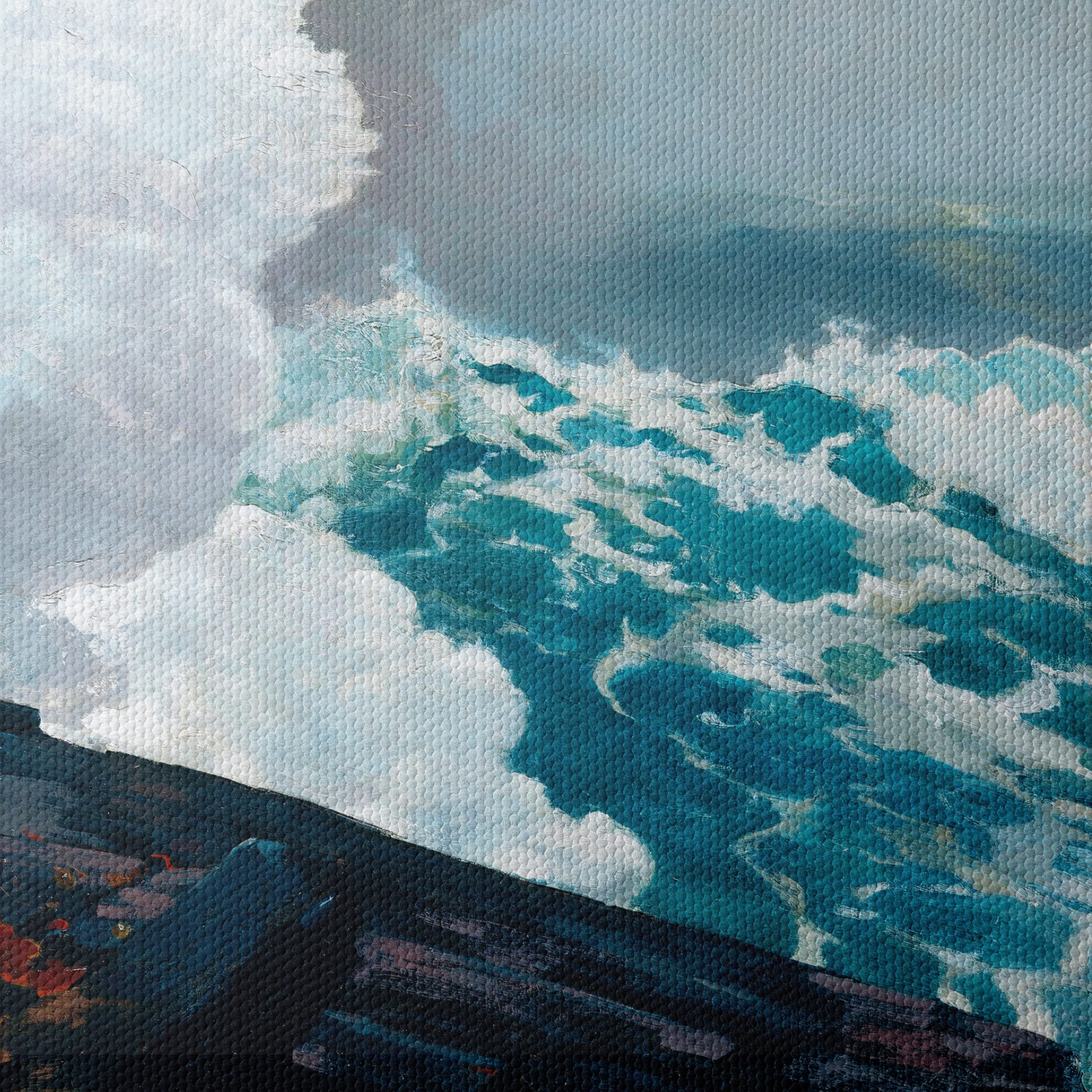 Dynamic Abstract Ocean Wave Art - Image 4