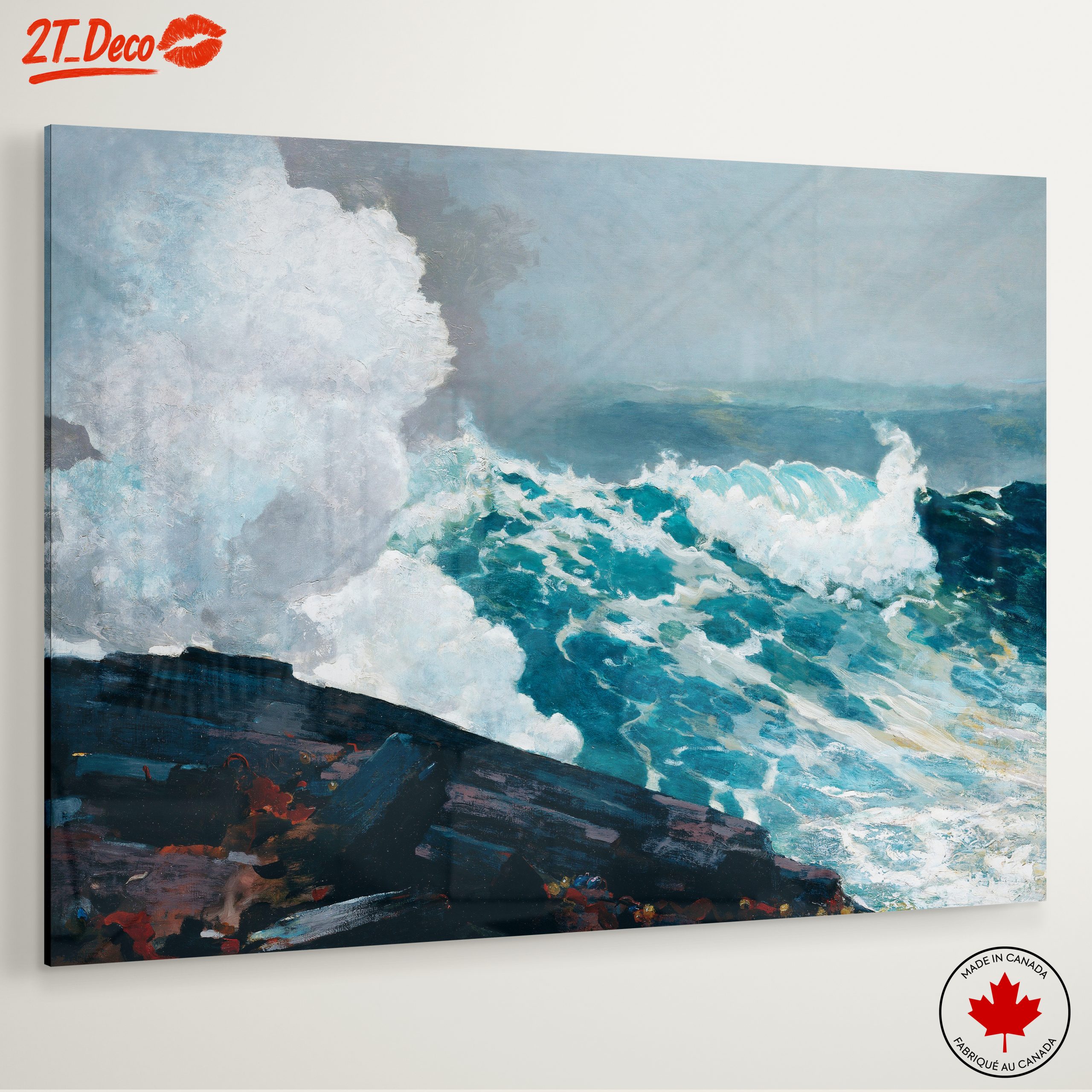 Dynamic Abstract Ocean Wave Art - Image 6