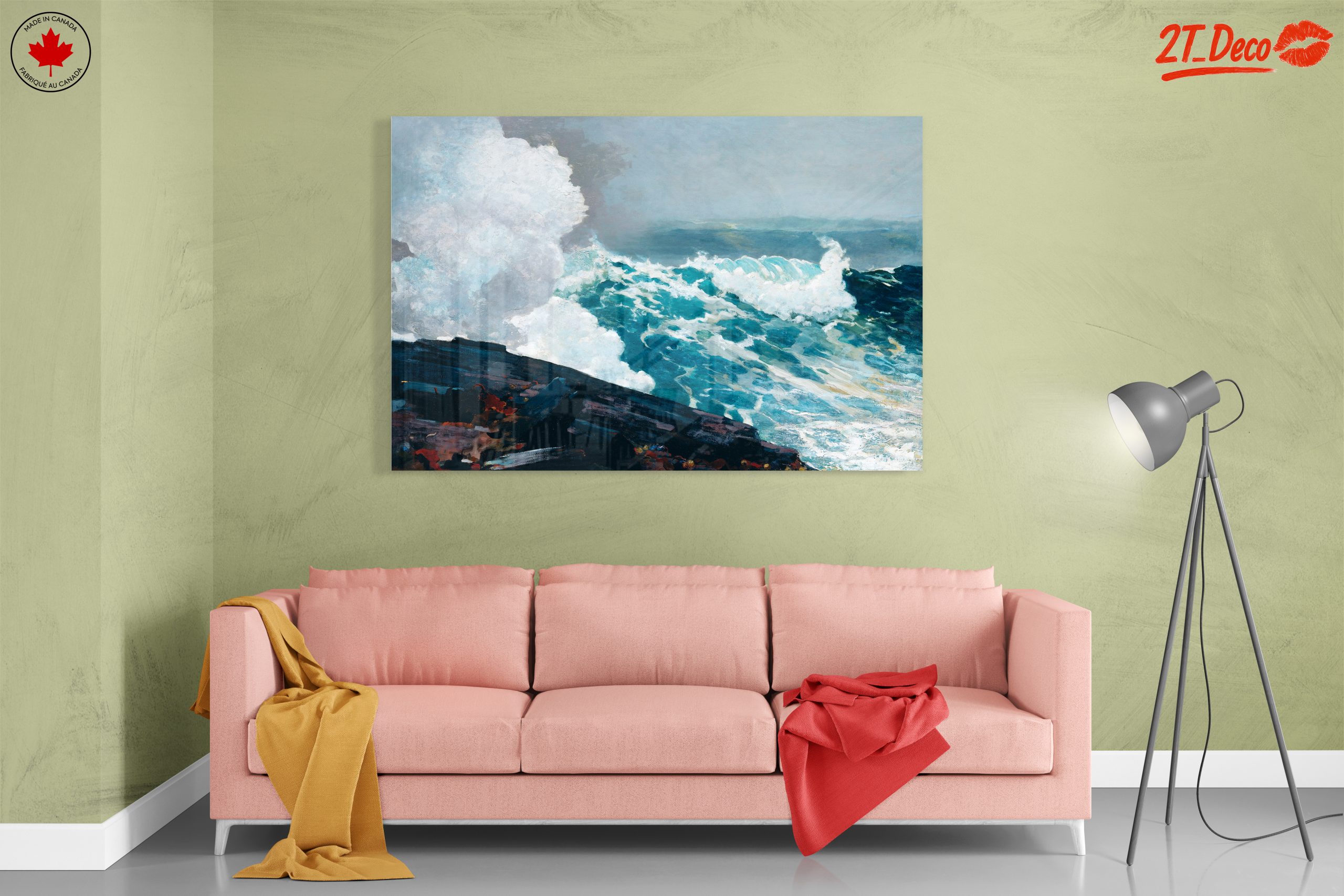 Dynamic Abstract Ocean Wave Art - Image 7