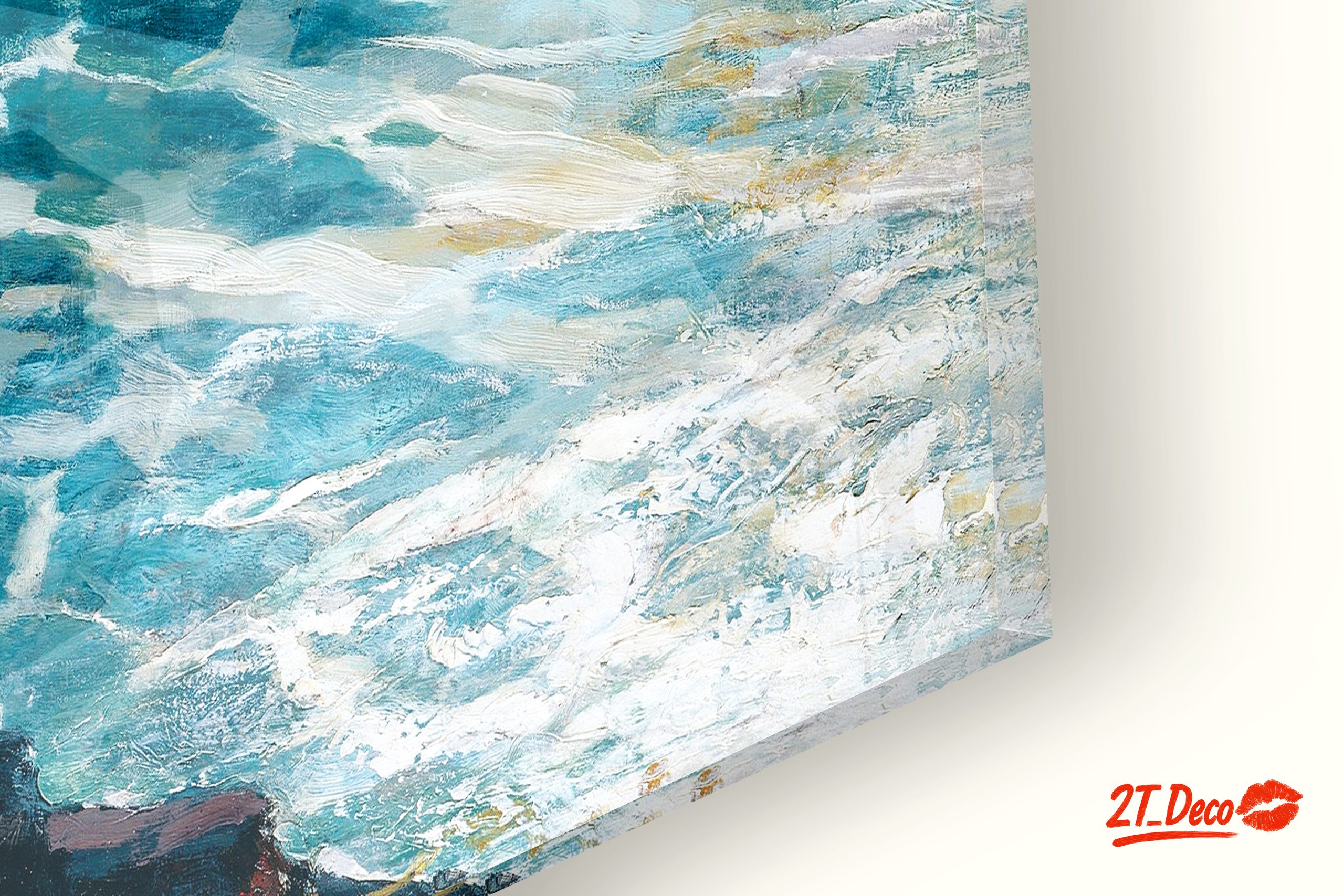 Dynamic Abstract Ocean Wave Art - Image 9