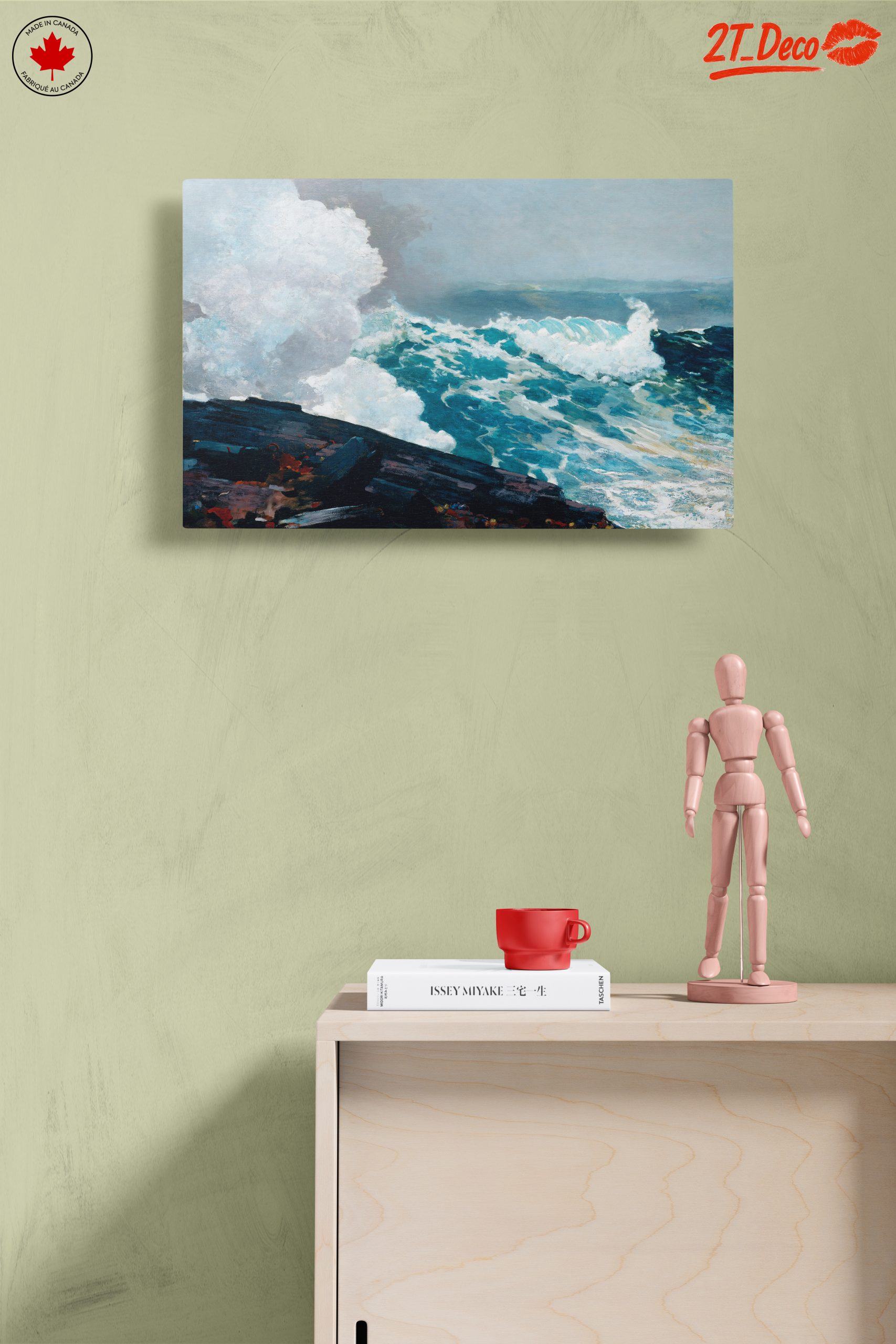 Dynamic Abstract Ocean Wave Art - Image 14
