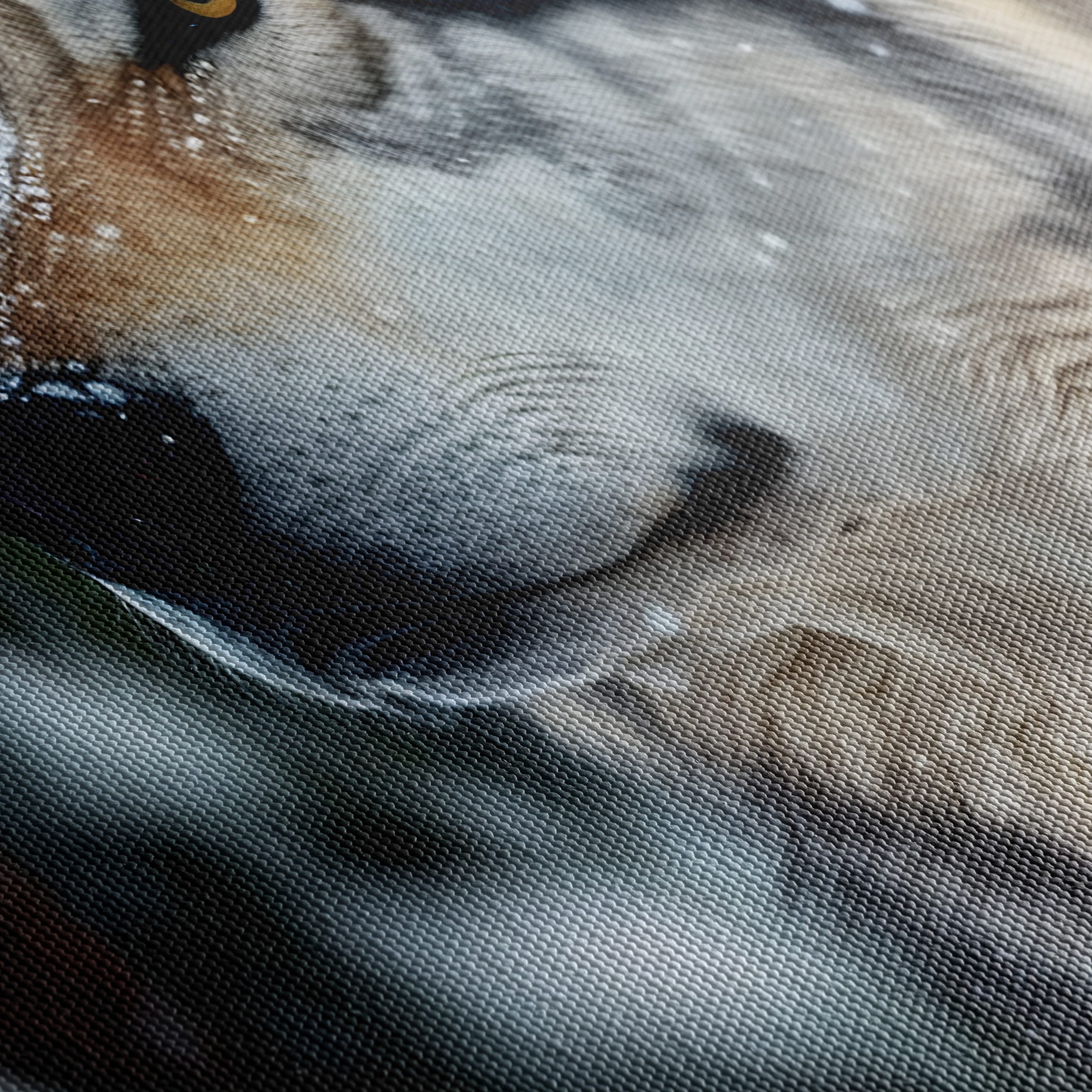 Majestic Wolf in Snowy Forest - Image 5