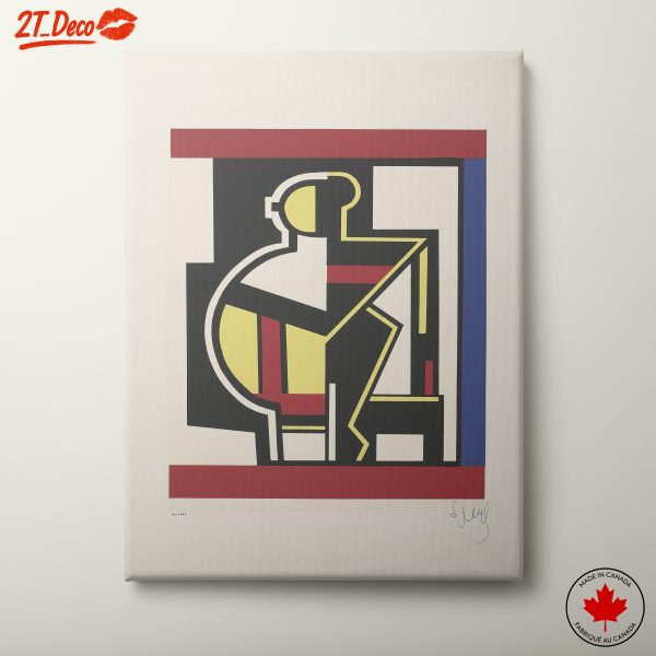 Bold Modern Abstract Figure Artwork 2