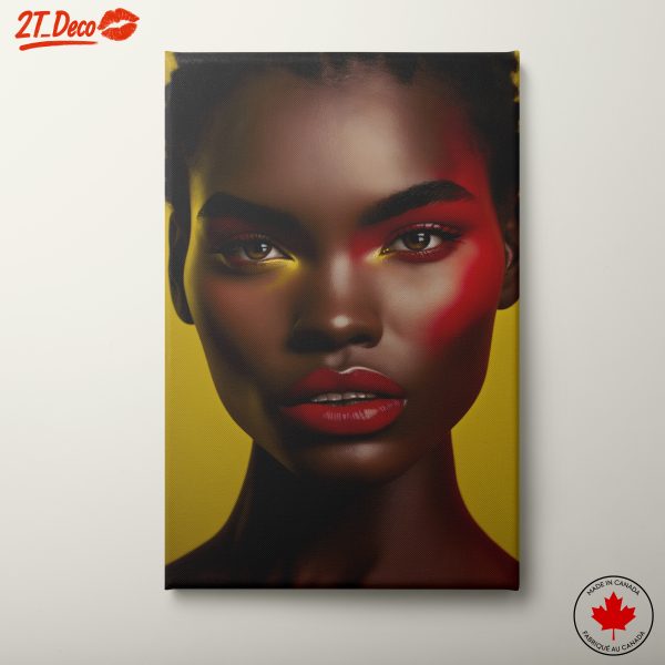 Bold and Vibrant Portrait Art