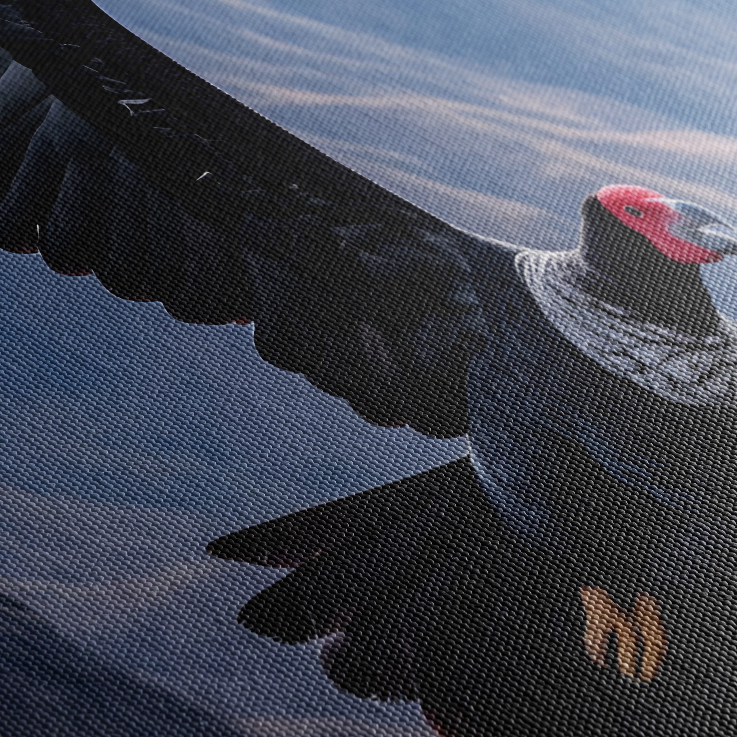 Majestic Bird in Flight Over Mountains - Image 5
