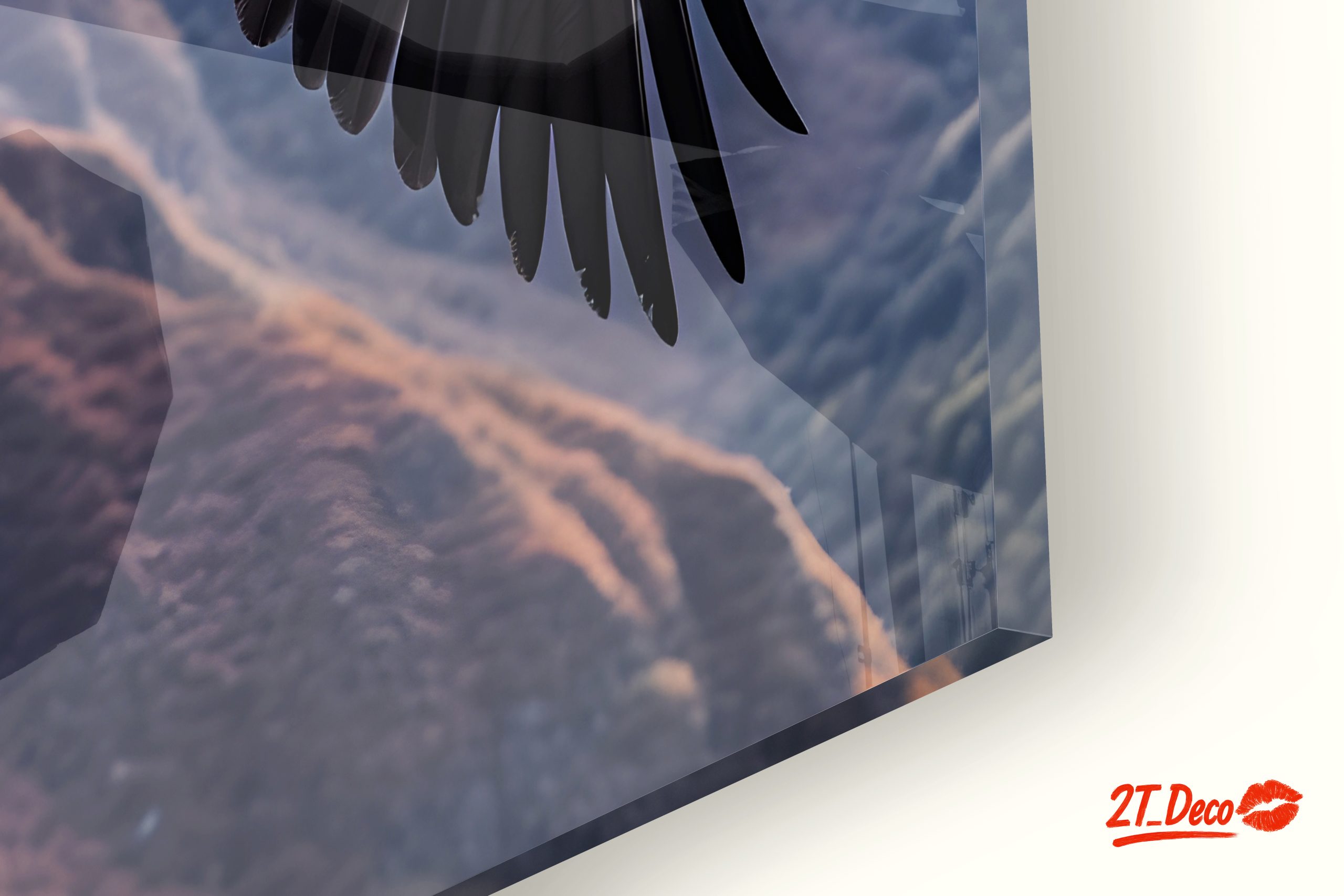 Majestic Bird in Flight Over Mountains - Image 9