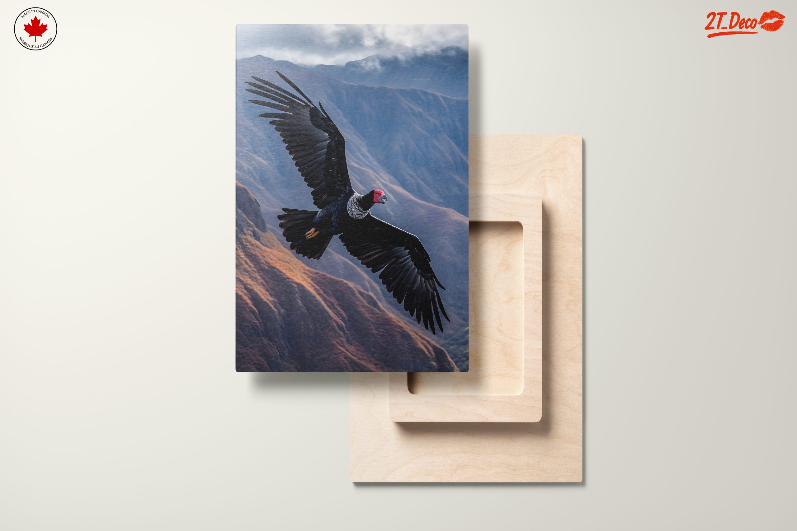 Majestic Bird in Flight Over Mountains - Image 11