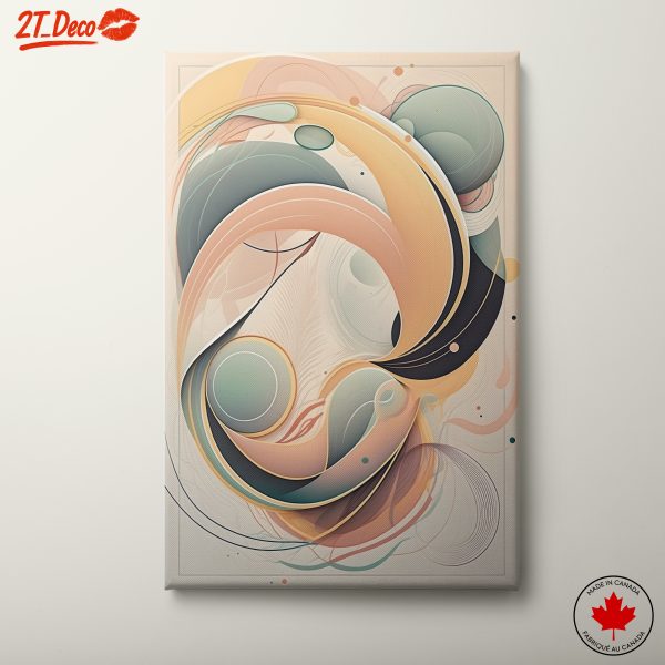 Fluid Abstract Shapes in Soft Colors 2