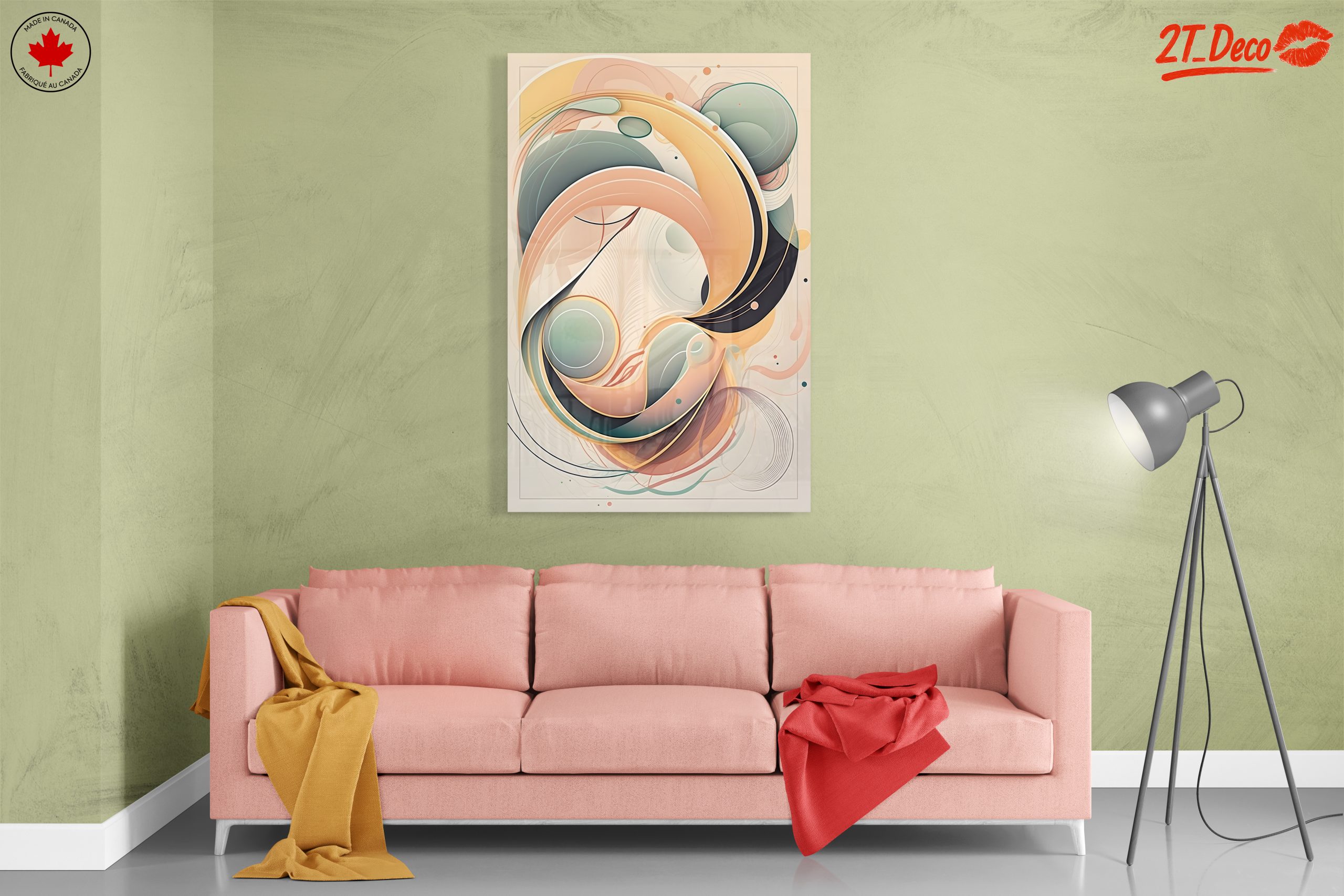 Fluid Abstract Shapes in Soft Colors 2 - Image 7