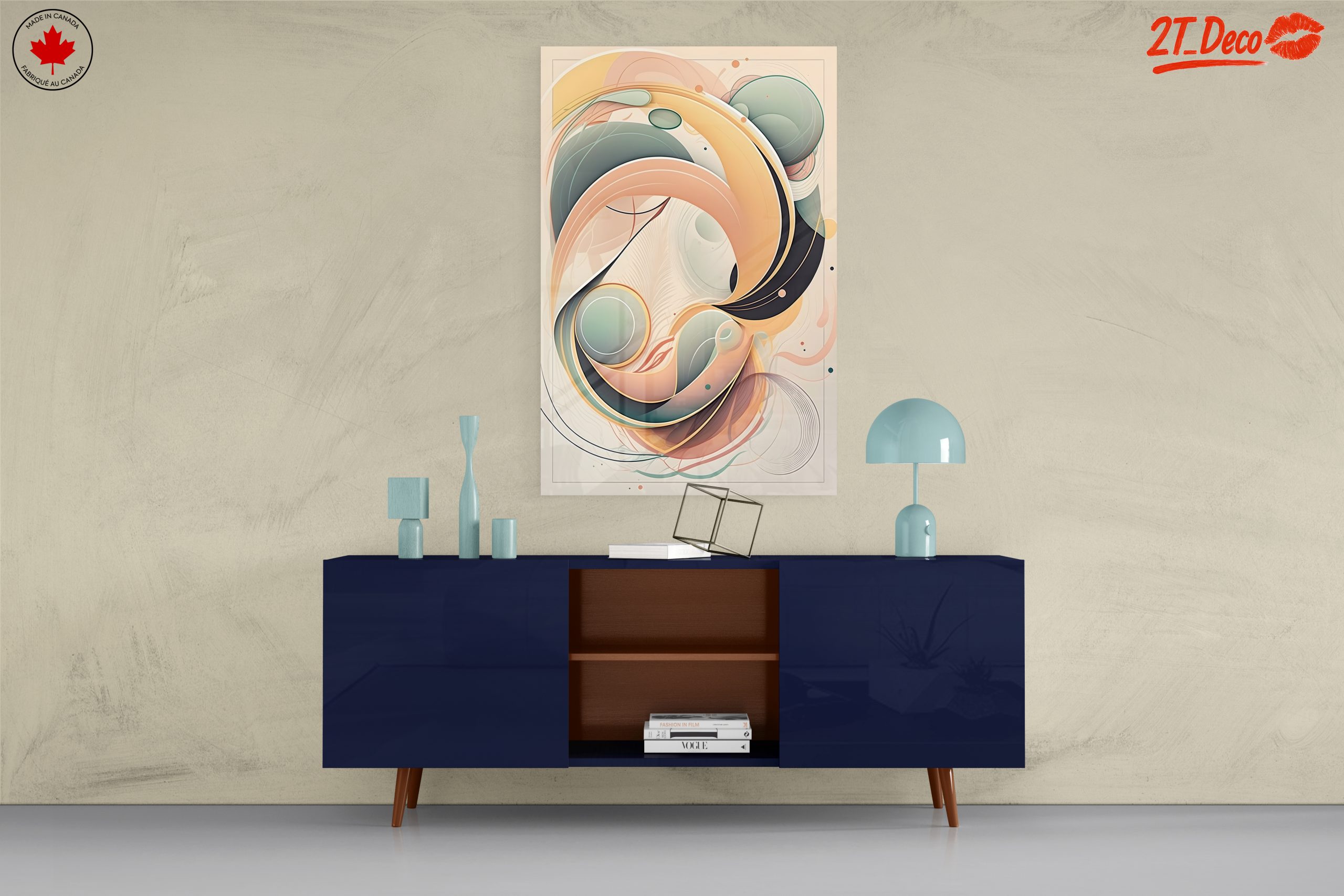 Fluid Abstract Shapes in Soft Colors 2 - Image 8