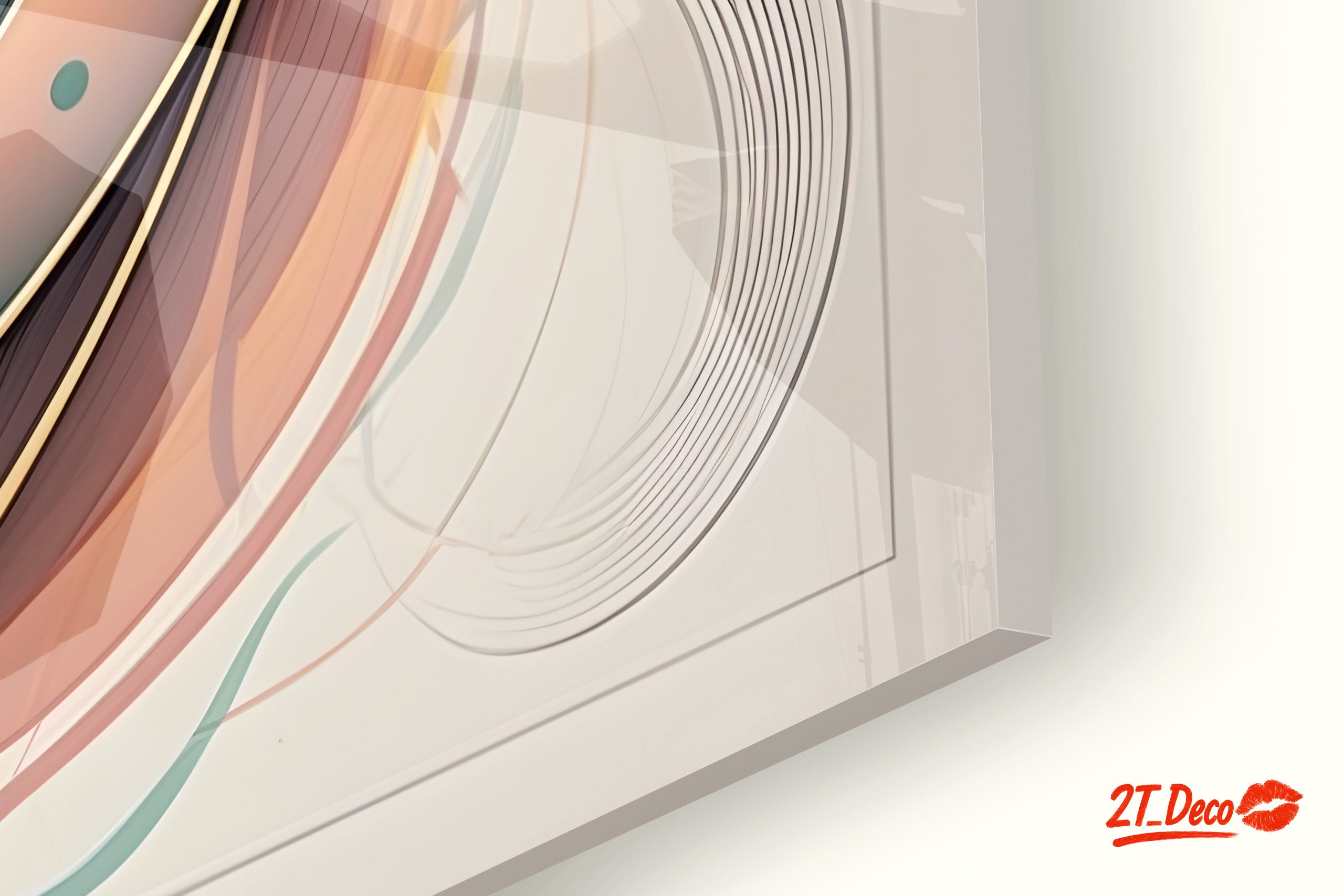 Fluid Abstract Shapes in Soft Colors 2 - Image 9