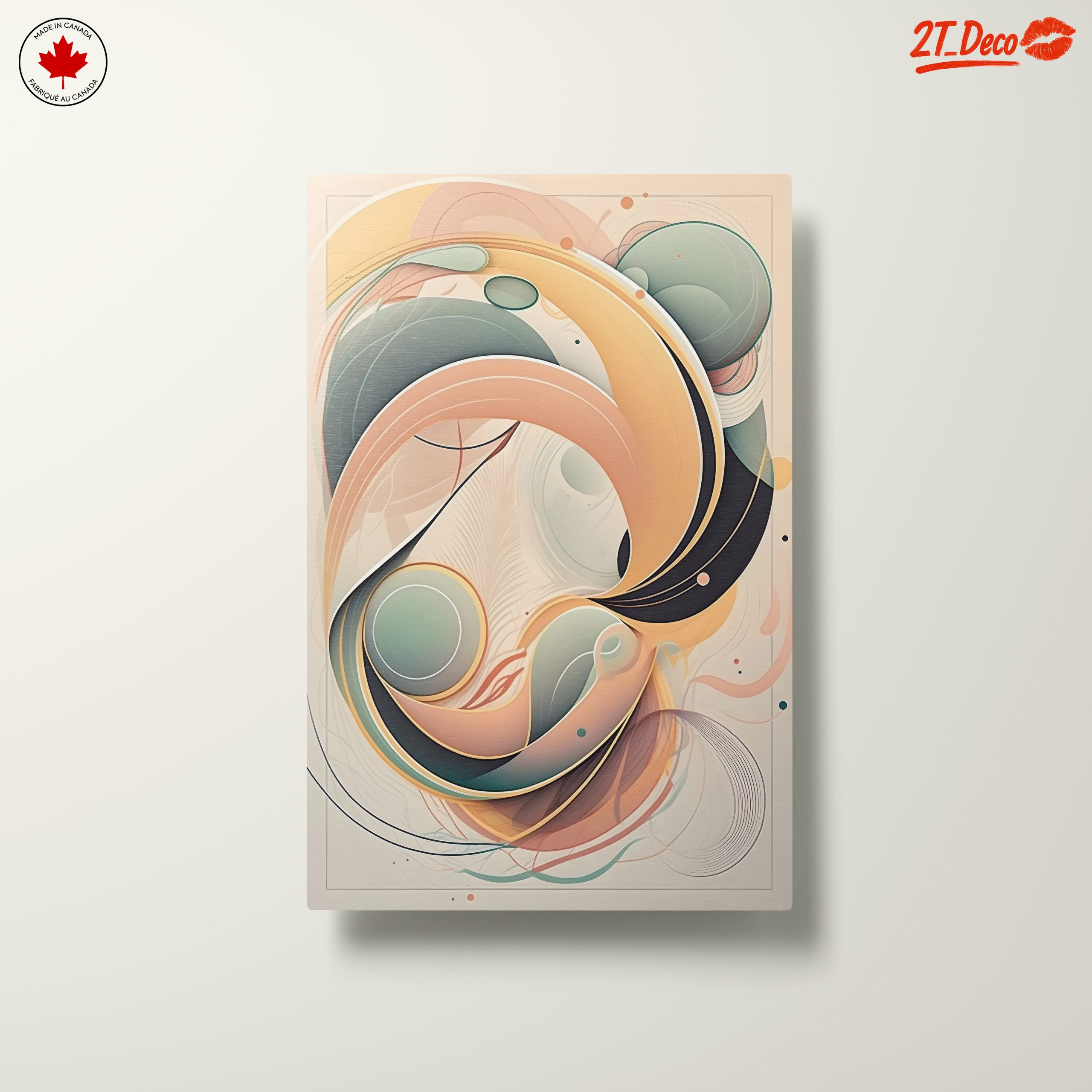 Fluid Abstract Shapes in Soft Colors 2 - Image 10