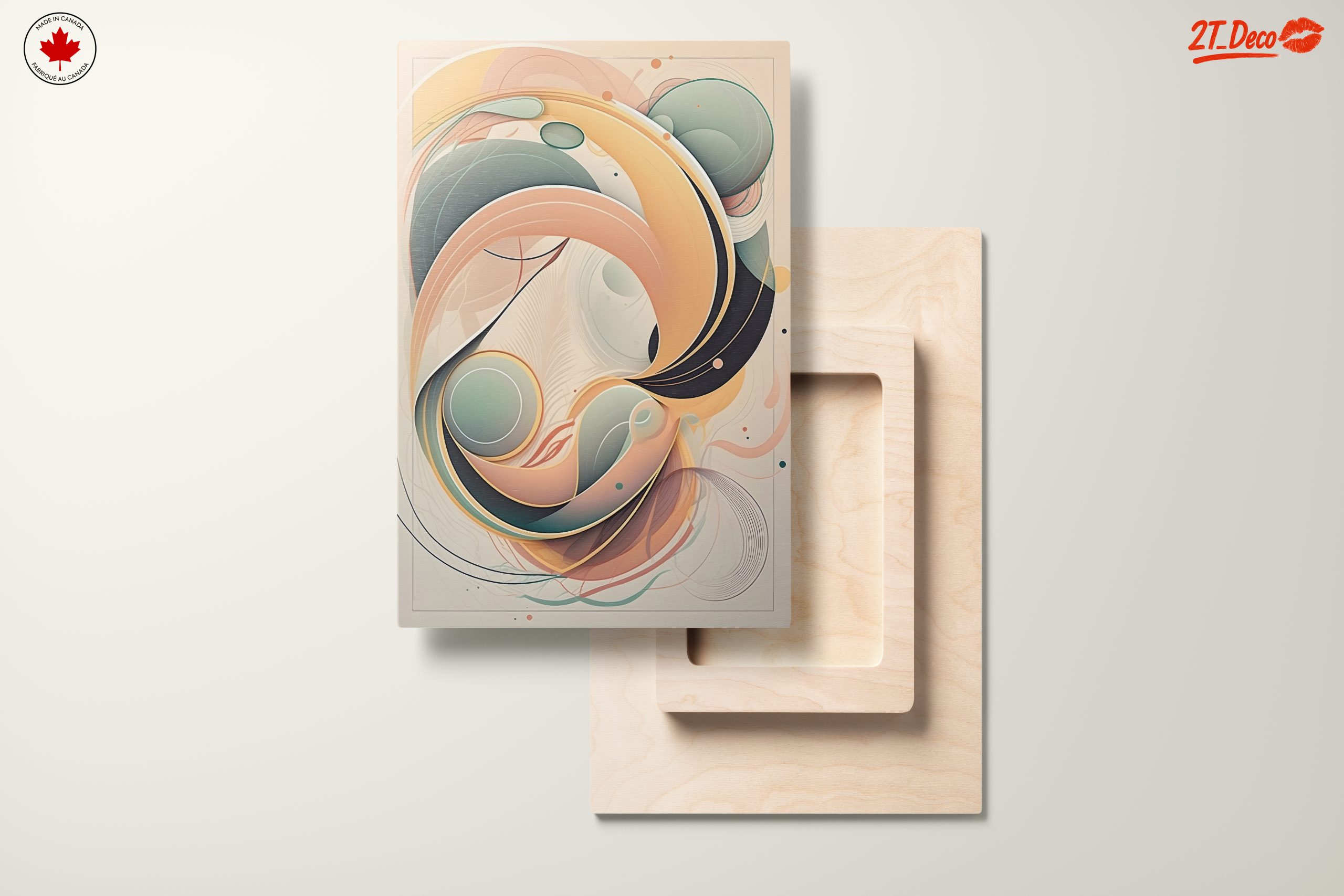 Fluid Abstract Shapes in Soft Colors 2 - Image 11