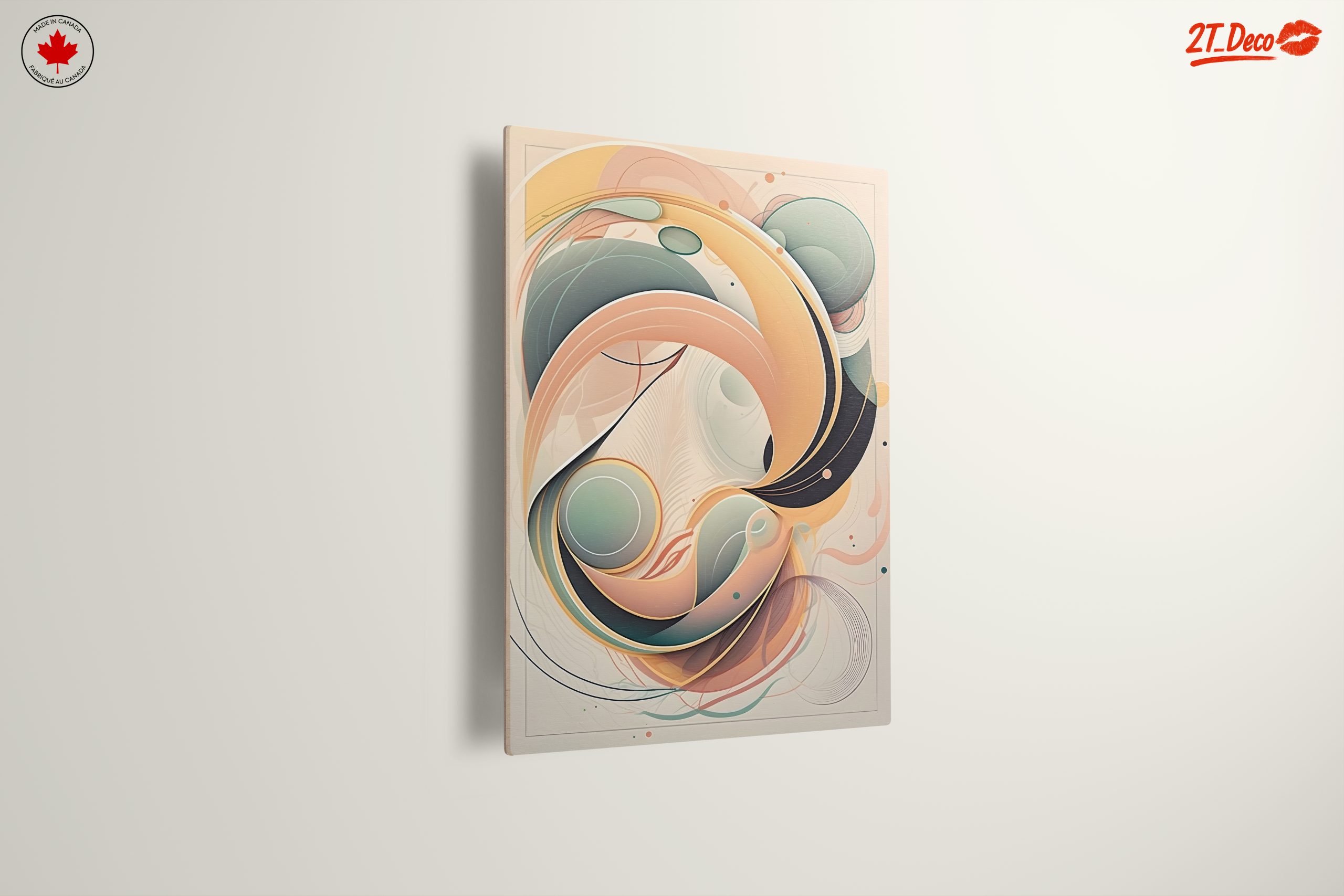 Fluid Abstract Shapes in Soft Colors 2 - Image 13