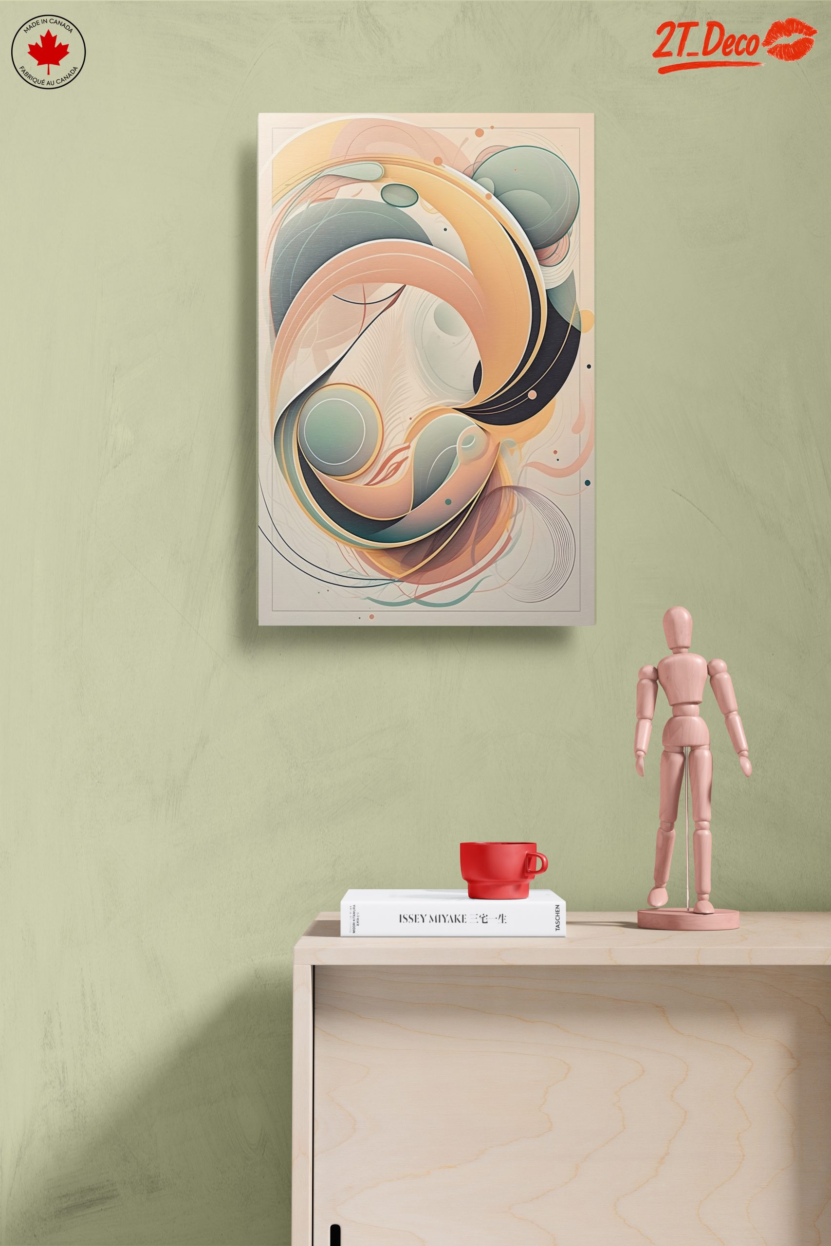 Fluid Abstract Shapes in Soft Colors 2 - Image 14
