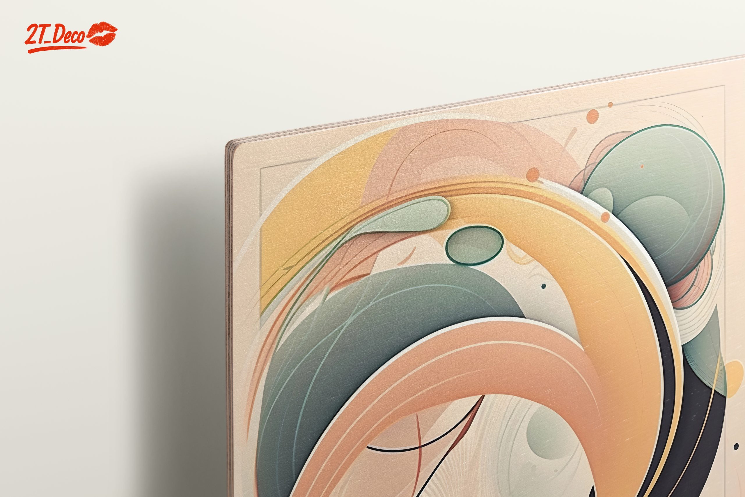 Fluid Abstract Shapes in Soft Colors 2 - Image 15