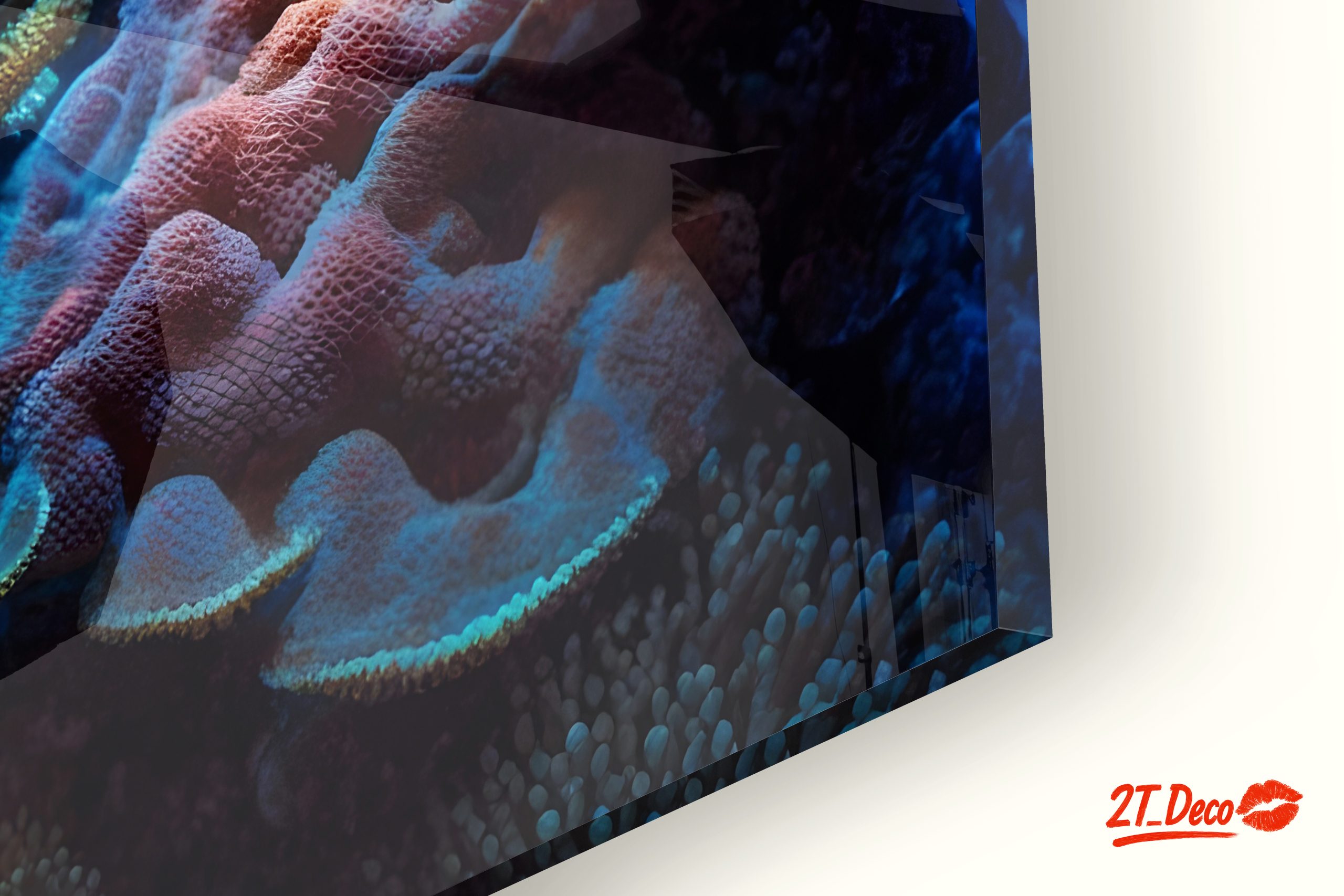 Vibrant Abstract Marine Life Artwork 3 - Image 9