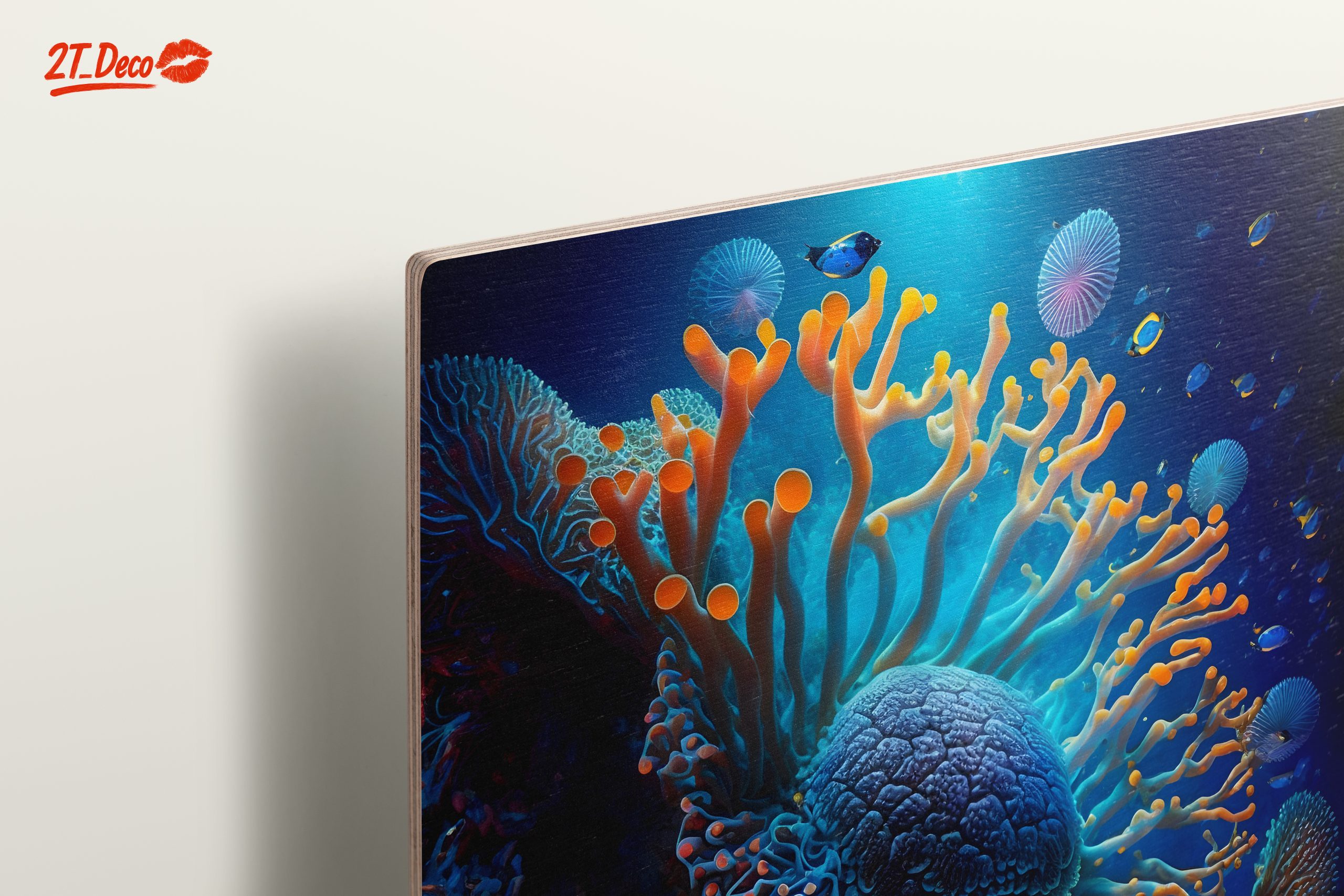 Vibrant Abstract Marine Life Artwork 3 - Image 15