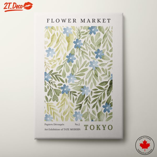 Tokyo Flower Market Art