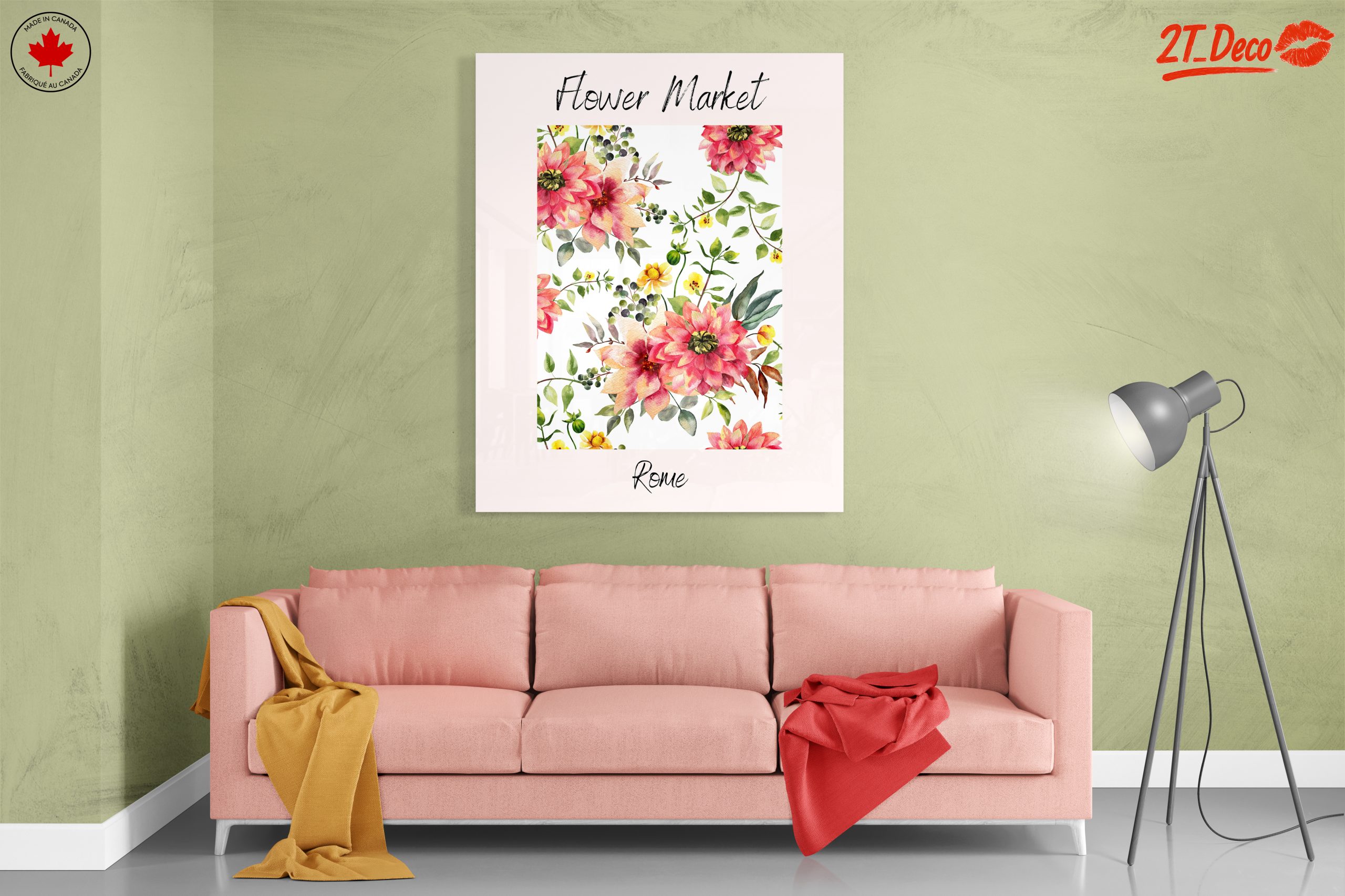 Flower Market in Nature-inspired Art - Image 7