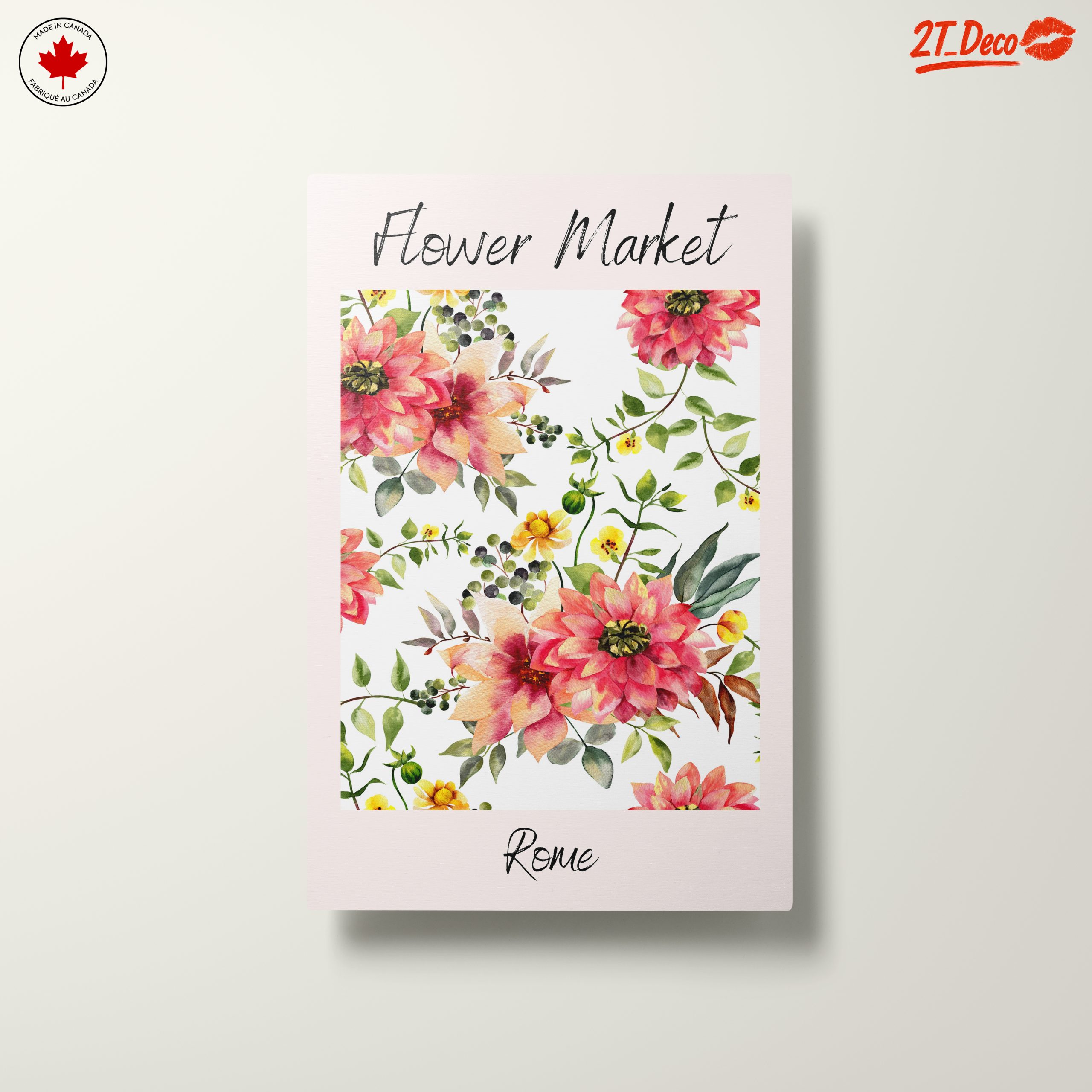 Flower Market in Nature-inspired Art - Image 10