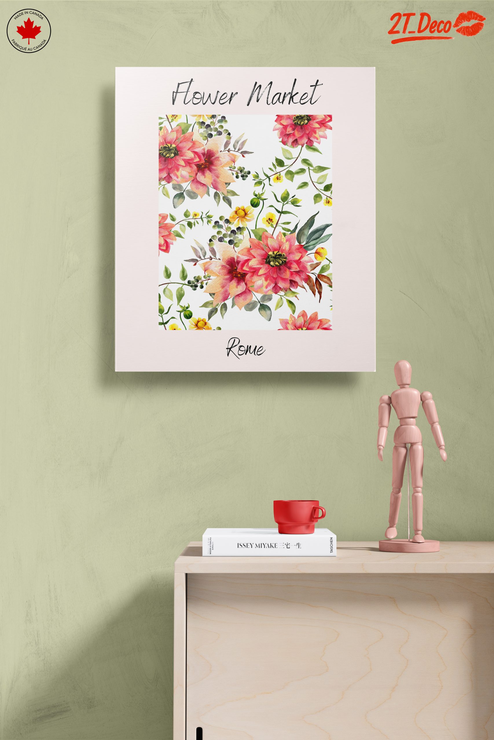 Flower Market in Nature-inspired Art - Image 14