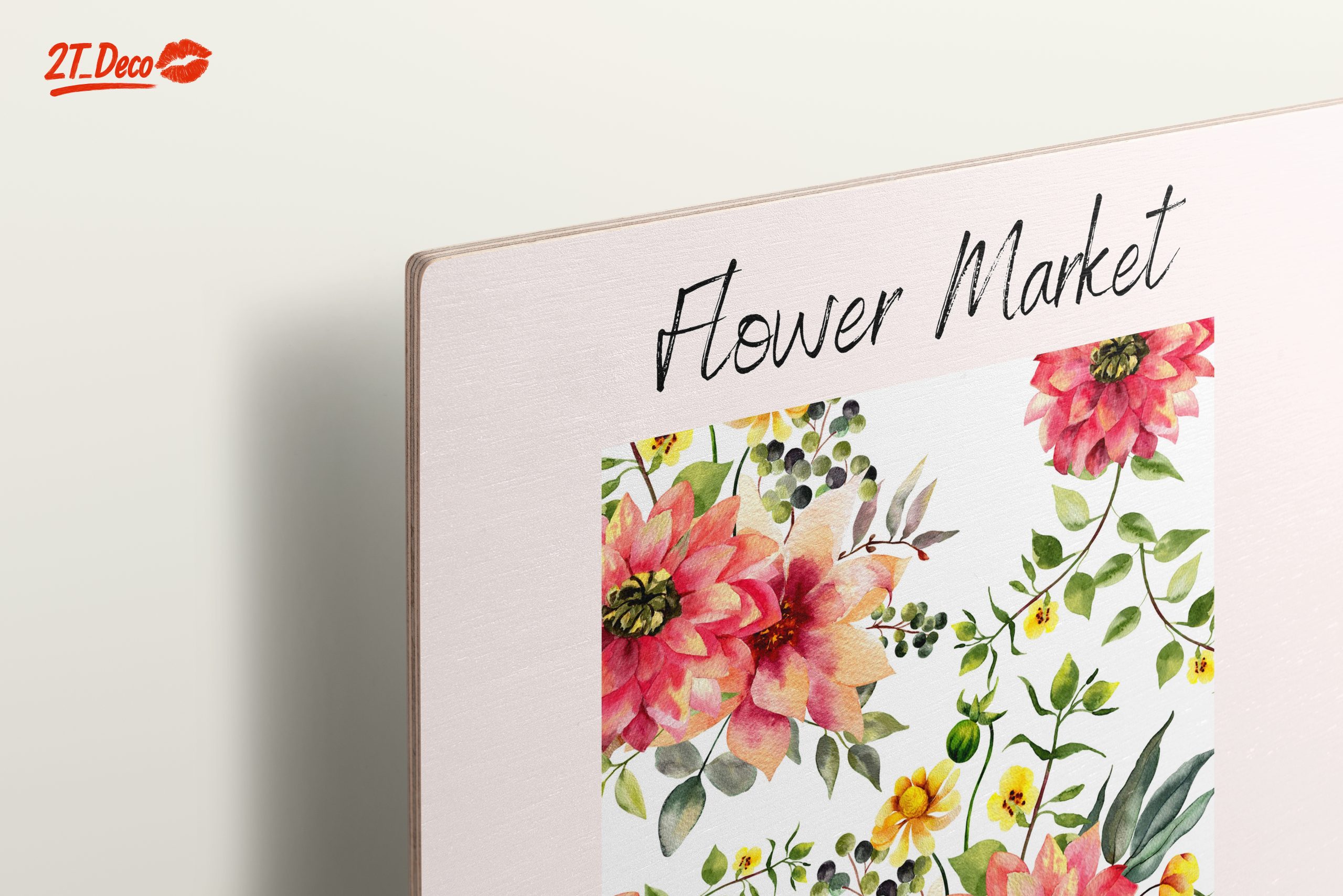Flower Market in Nature-inspired Art - Image 15
